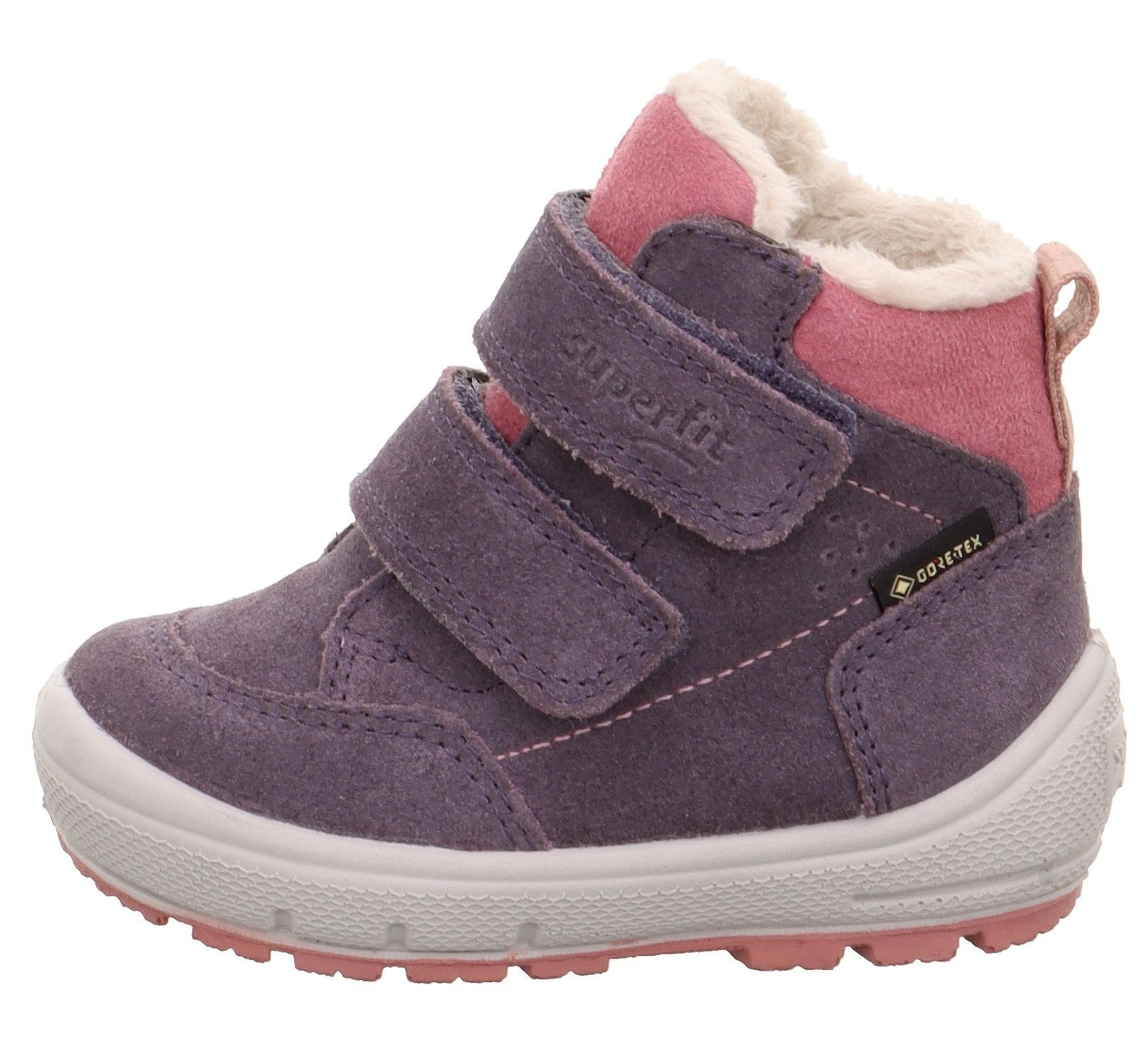 superfit Kinder Gore-Tex Stiefel GROOVY 1-006319-8500 lila/rosa Lauflernschuh