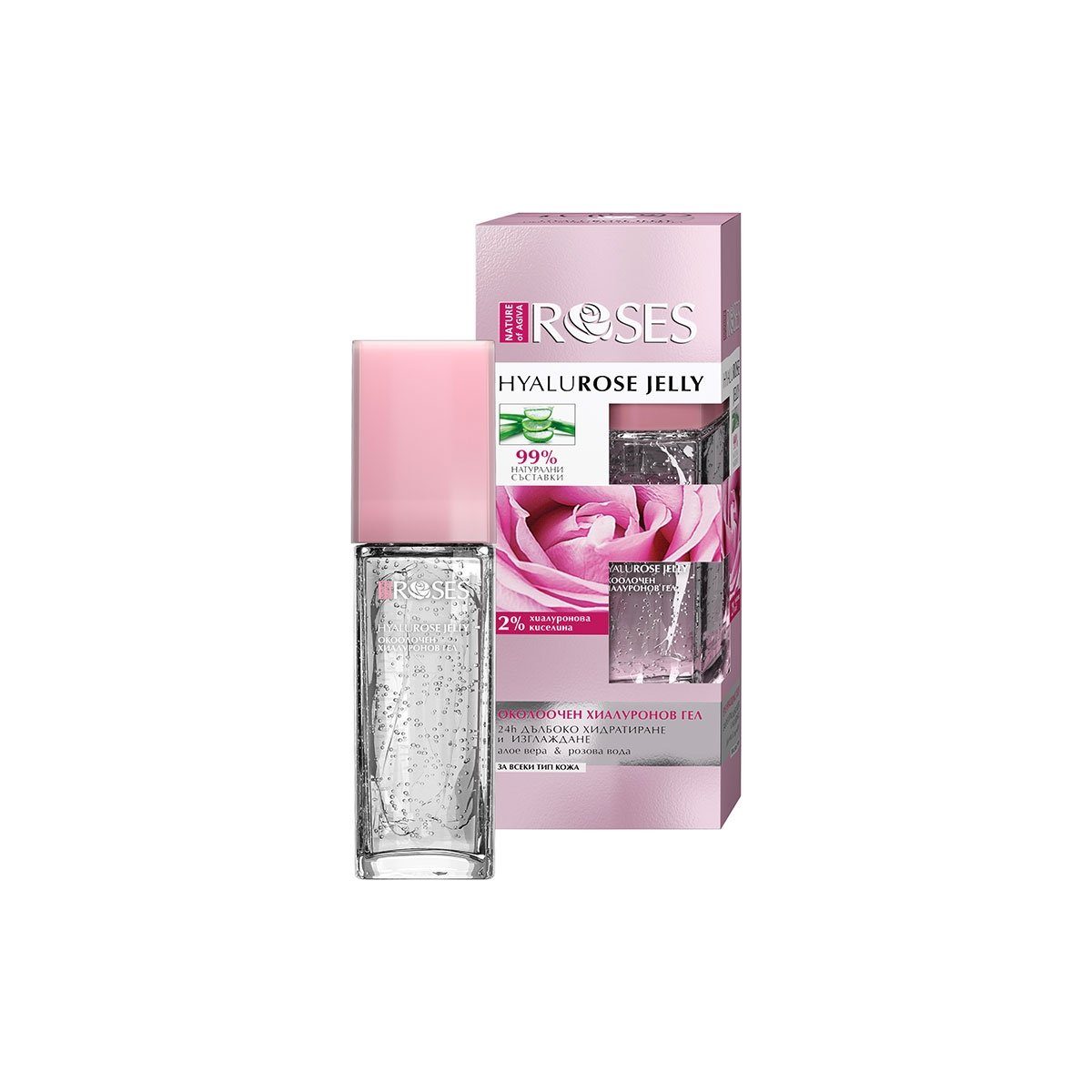 AGIVA Augengel ml 40 Jelly Augengel HyaluronRose