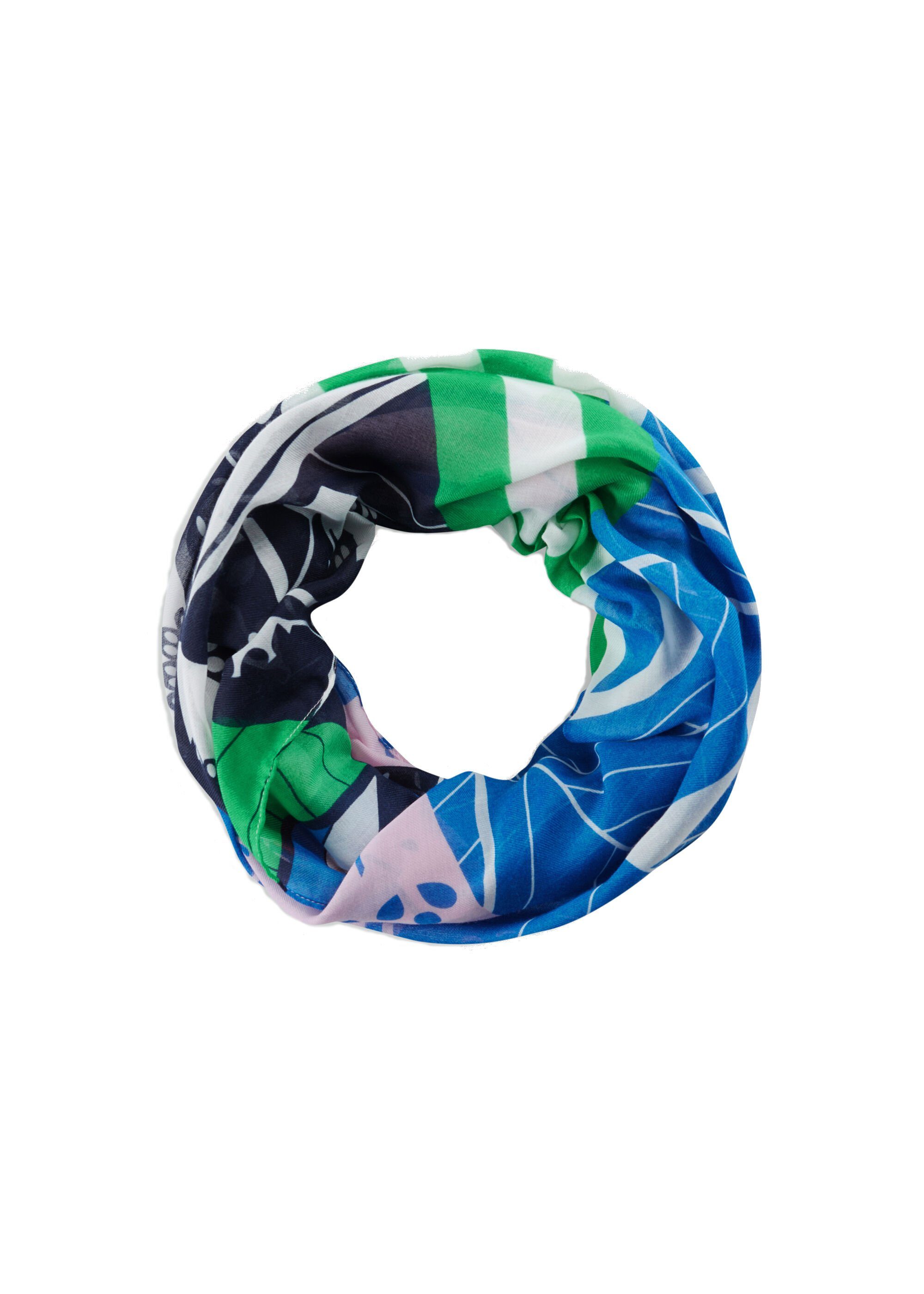 Codello Loop Nachhaltiger Loop-Schal mit Tutti Frutti-Muster, Ressourcen schonend