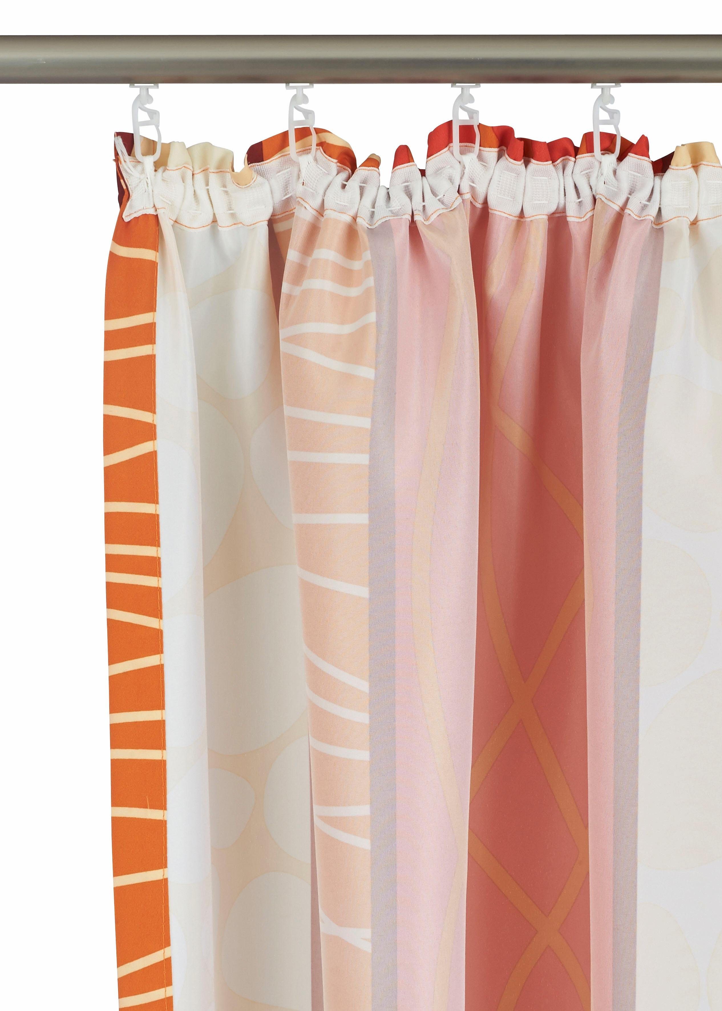 OTTO home Vorhang Gosen (2 St), Kräuselband, blickdicht, Microfaser, Gardine, Fertiggardine, 2er Pack