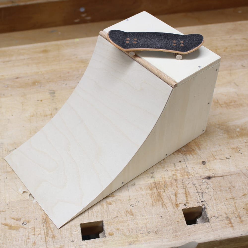 Die Werkkiste Modellbausatz Die Werkkiste - Werkprojekt Fingerboard-Rampe