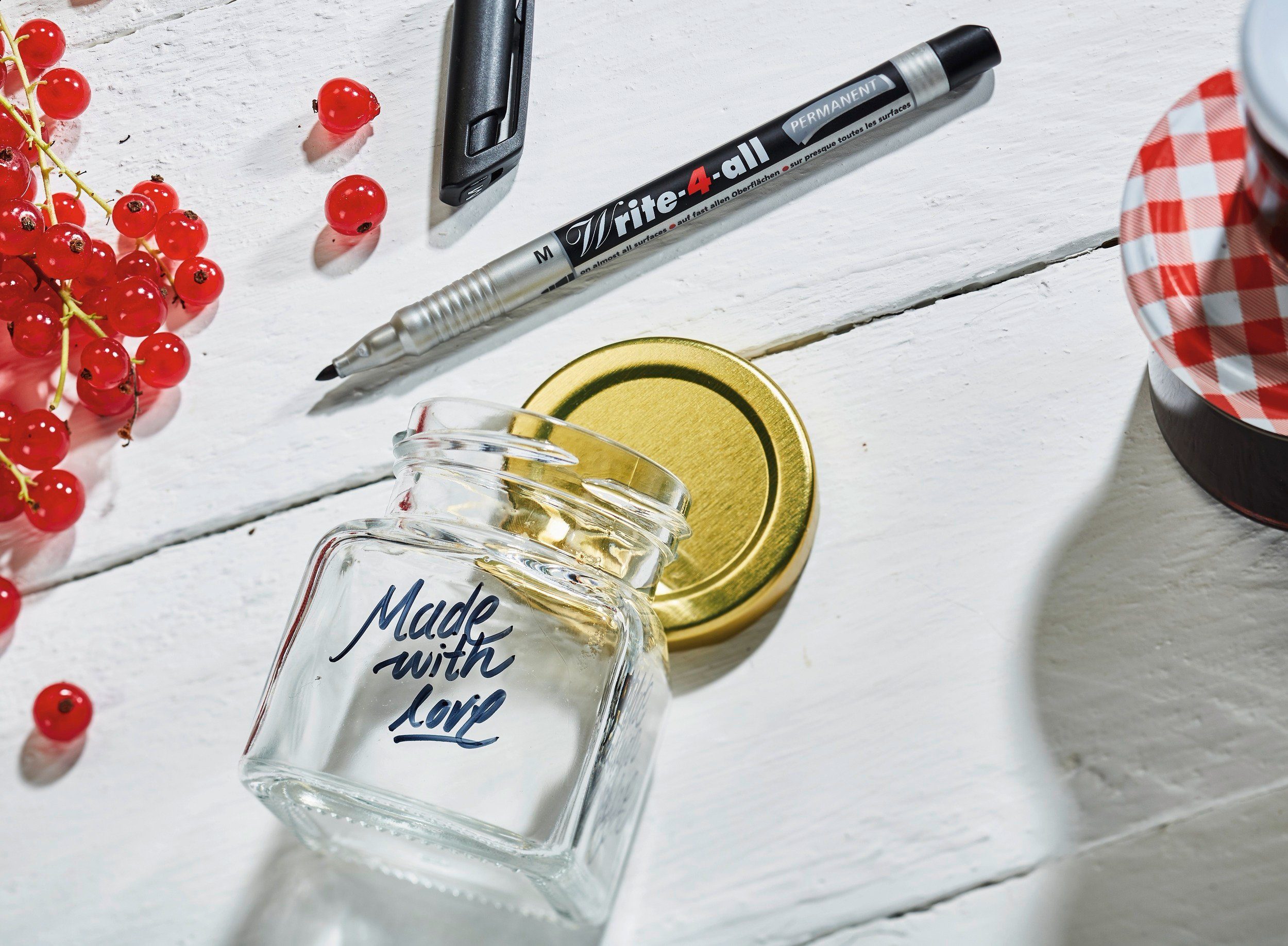 STABILO Marker Permanent Marker write-4-all schwarz