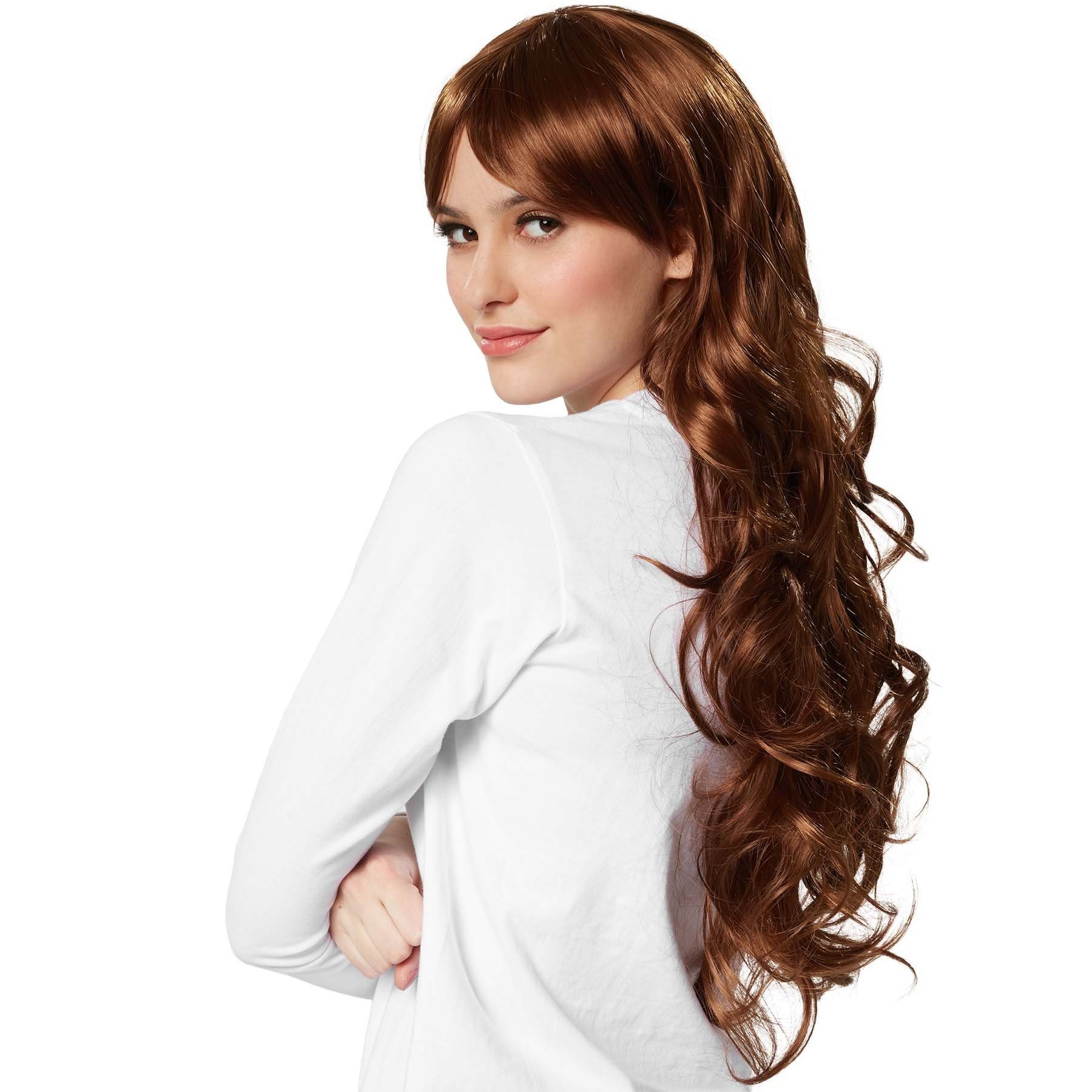 dressforfun Kostüm-Perücke Perücke Lange Haare Locken