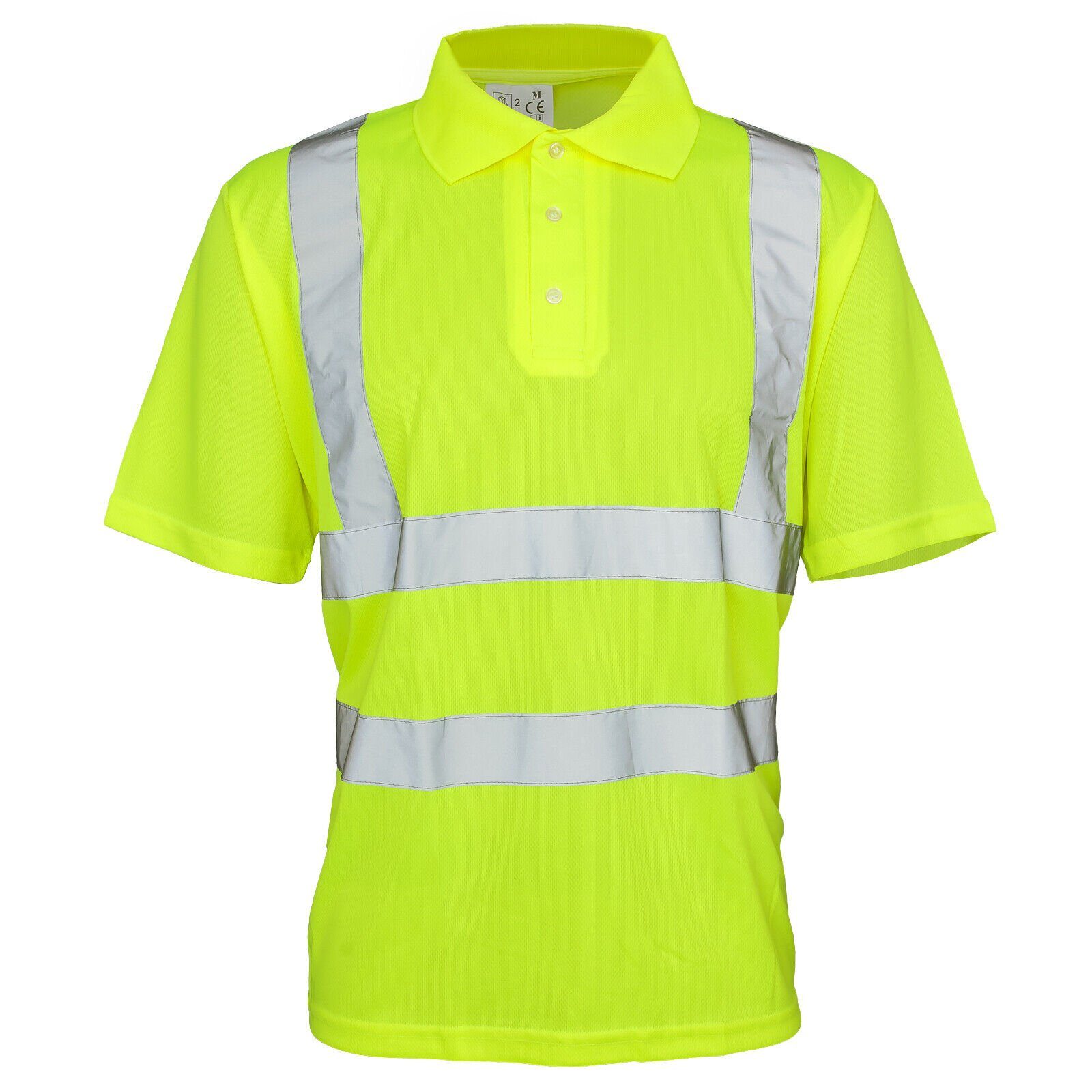 Consorte Funktionsshirt Warnshirt Warnschutz Polo-Shirt T-Shirt Hi-Viz Kurz günstig online kaufen