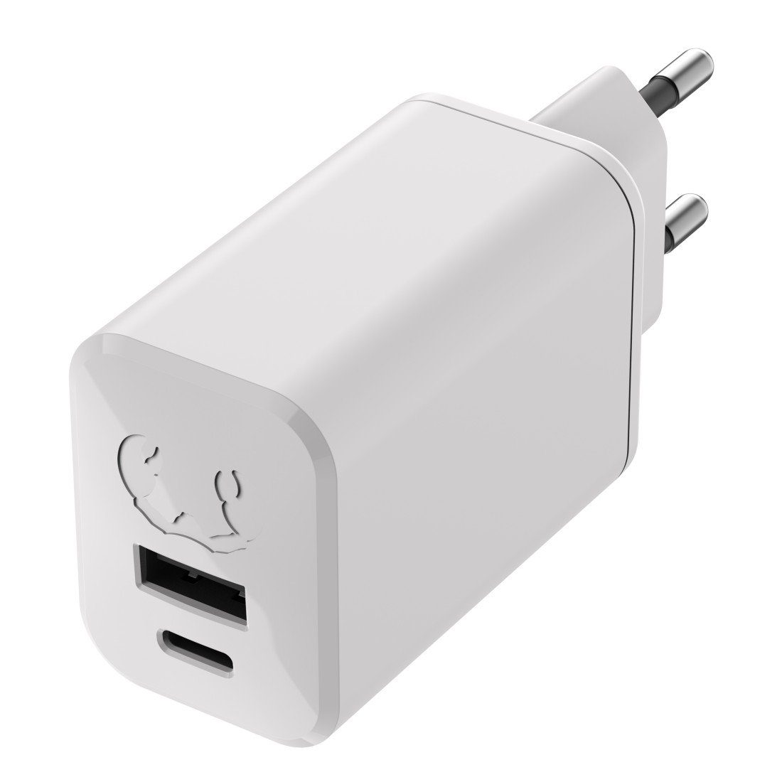 Fresh´n Rebel Mini-Charger USB-C und USB-A, PD 65W, GAN USB-Ladegerät (GaN-Technologie (mehr Leistung, kleinere Größe)