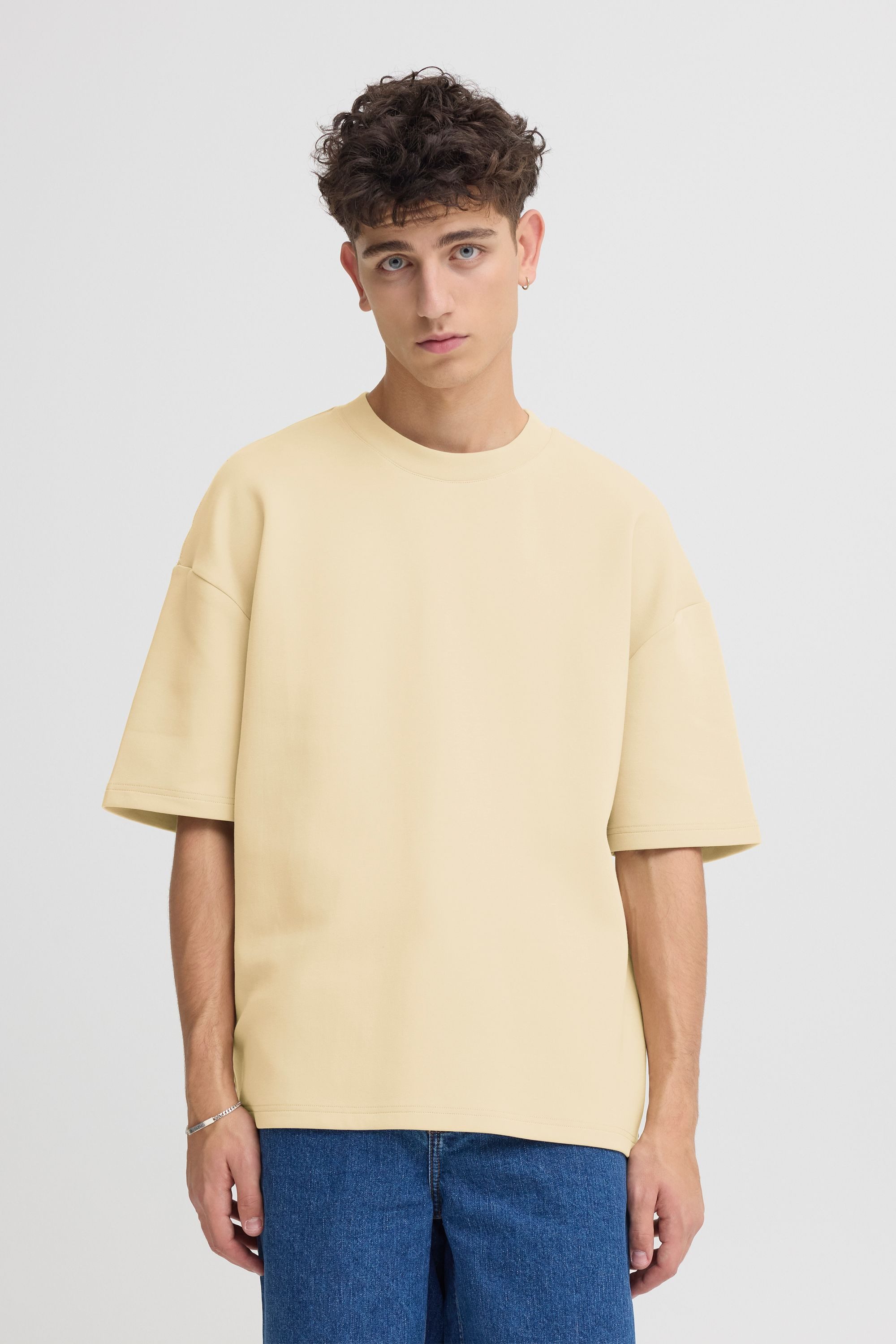 !Solid Rundhalsshirt SDRoland Entspanntes T-Shirt mit überschnittener Schulter