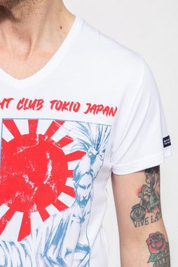 Akito Tanaka T-Shirt Fight Club mit japanischem Print