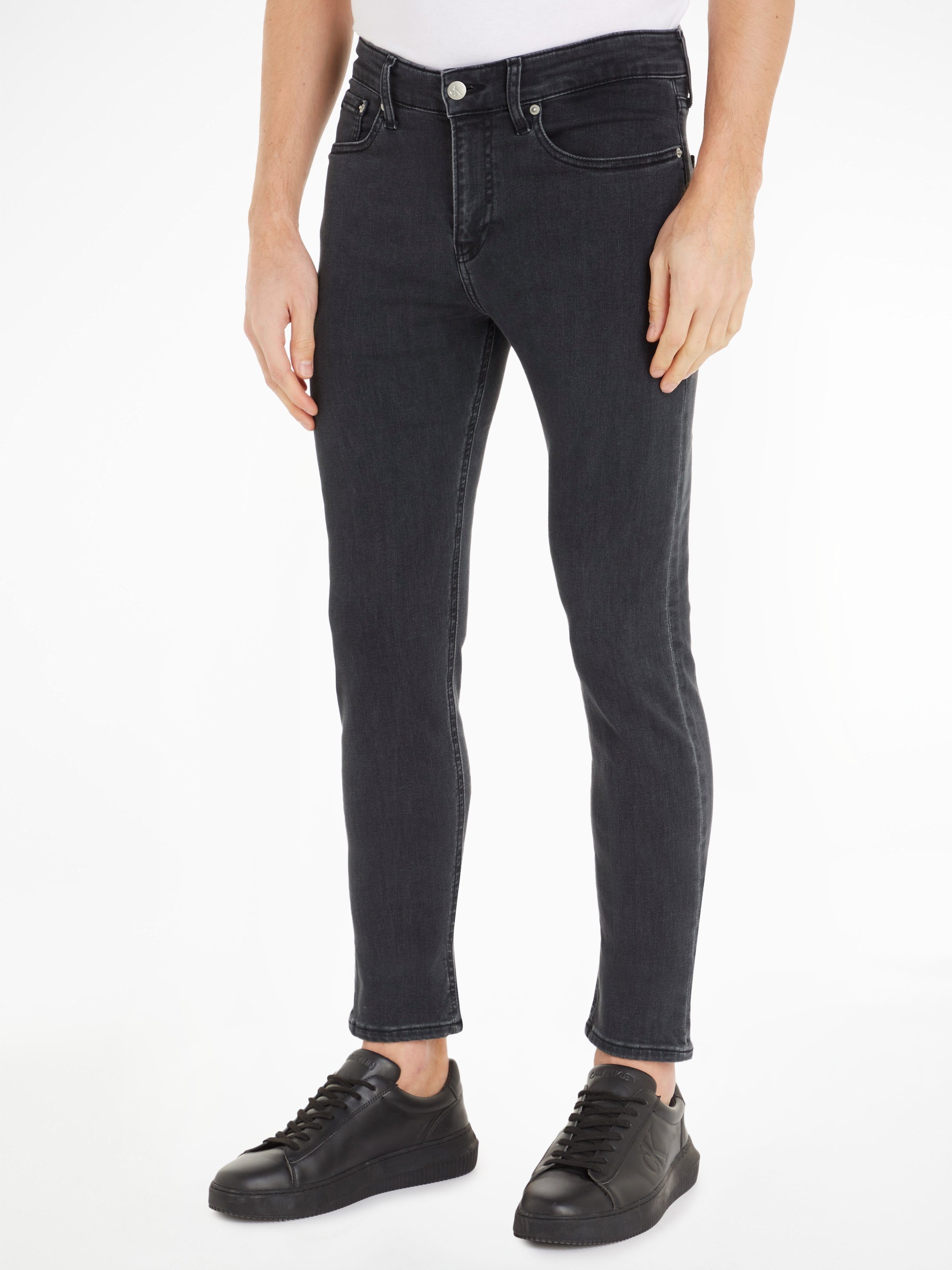 Calvin Klein Jeans Skinny-fit-Jeans SKINNY Denim Grey