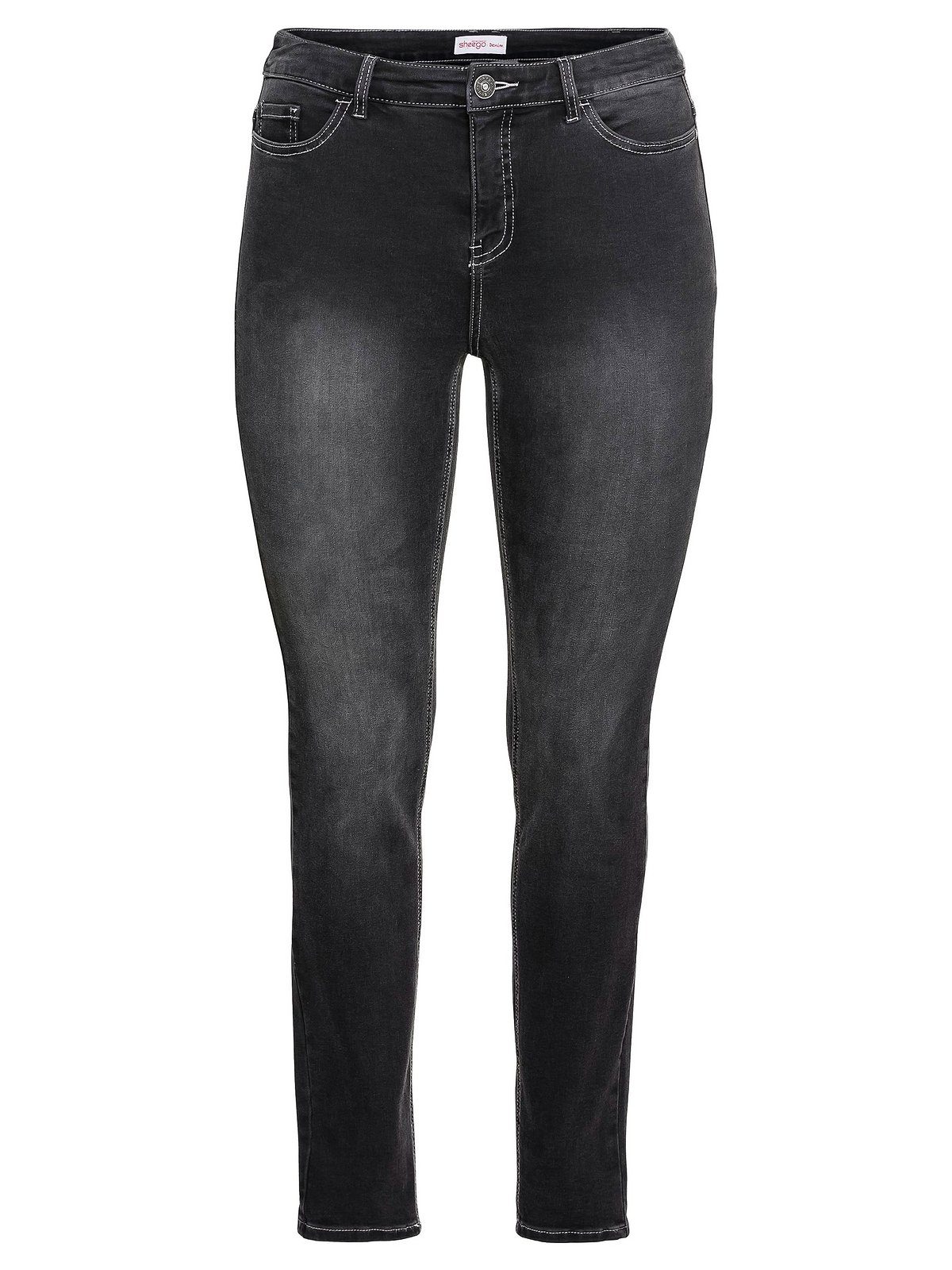 Sheego Stretch-Jeans Große Größen Super elastisches Power-Stretch-Material