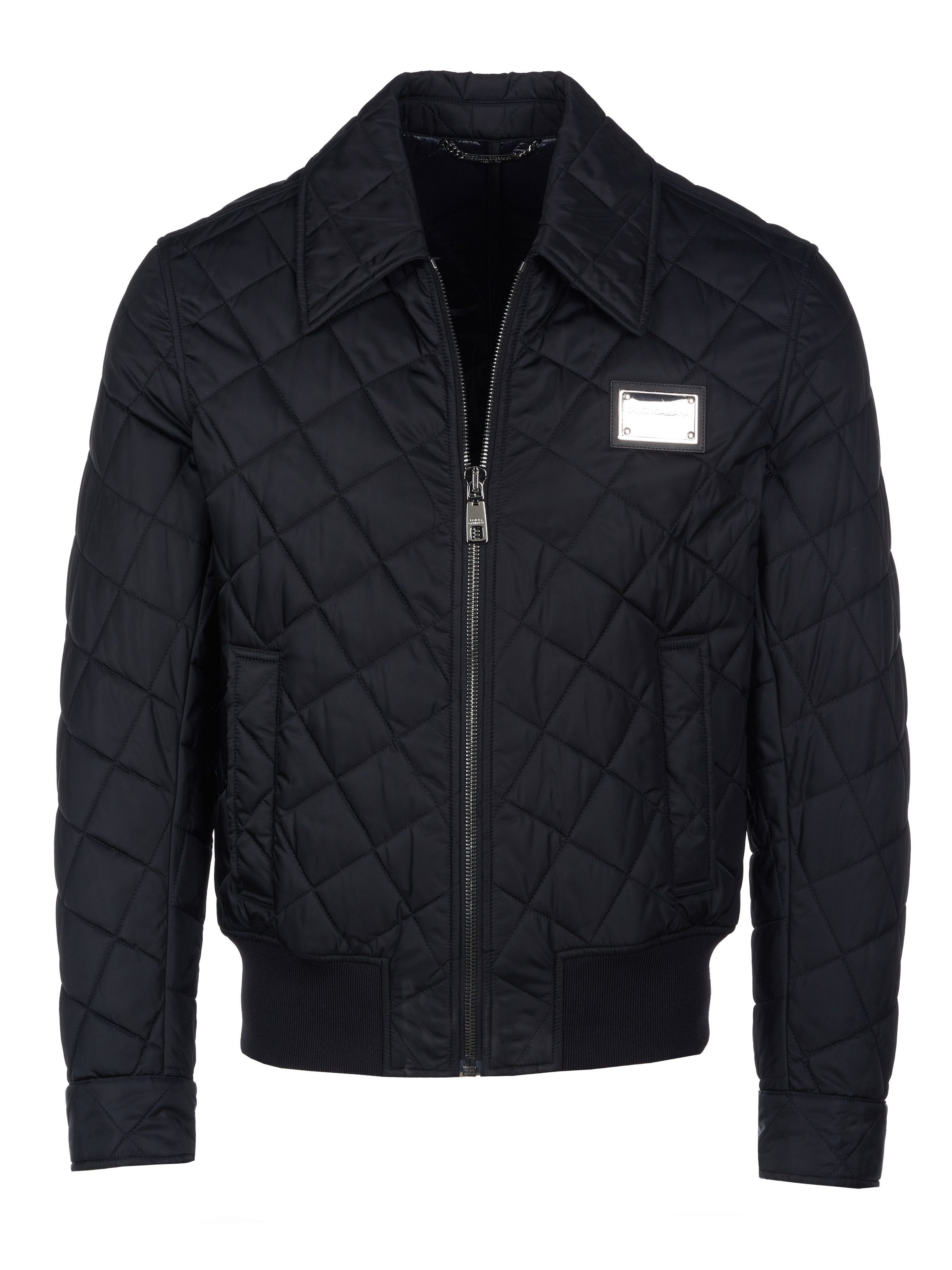 DOLCE & GABBANA Steppjacke Dolce & Gabbana Quilted jacket black