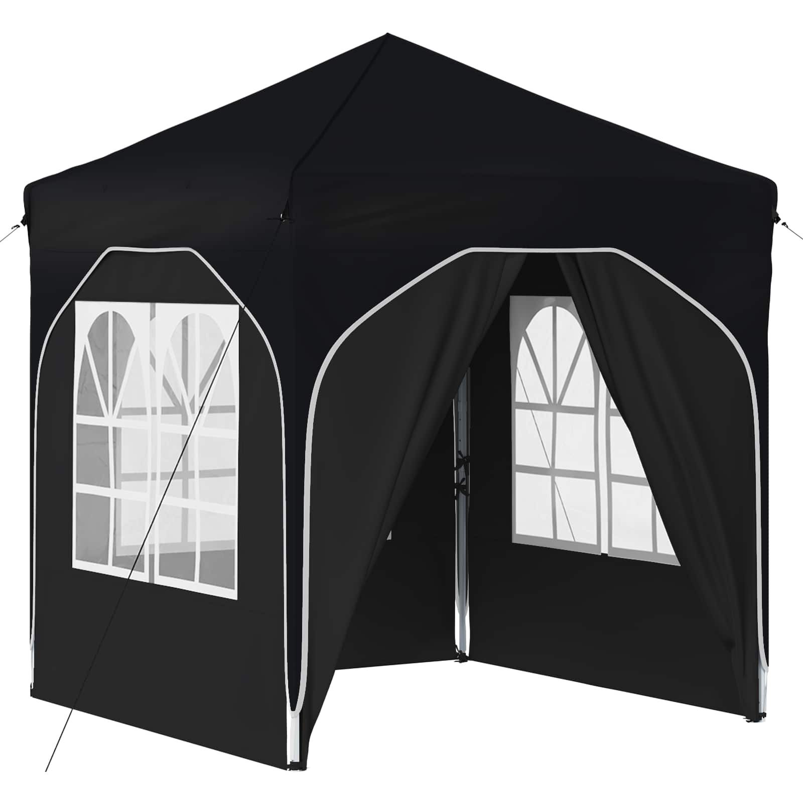 vidaXL Partyzelt Pop-up Partyzelt 192 x 192 x 245 cm Antrazit