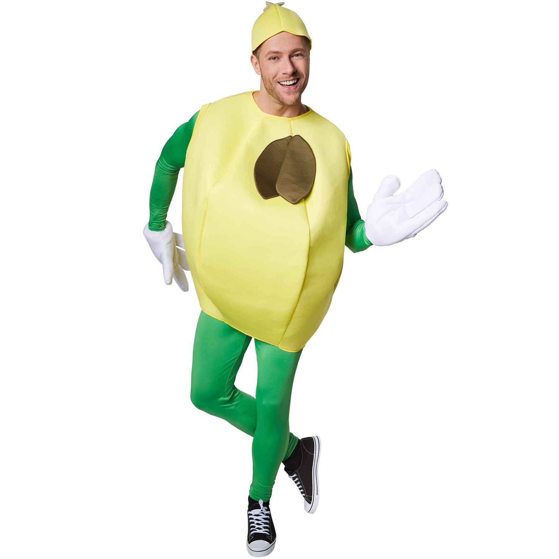 dressforfun Lebensmittel-Kostüm Kostüm Zitrone, Fruchtiges, ärmelloses Oberteil