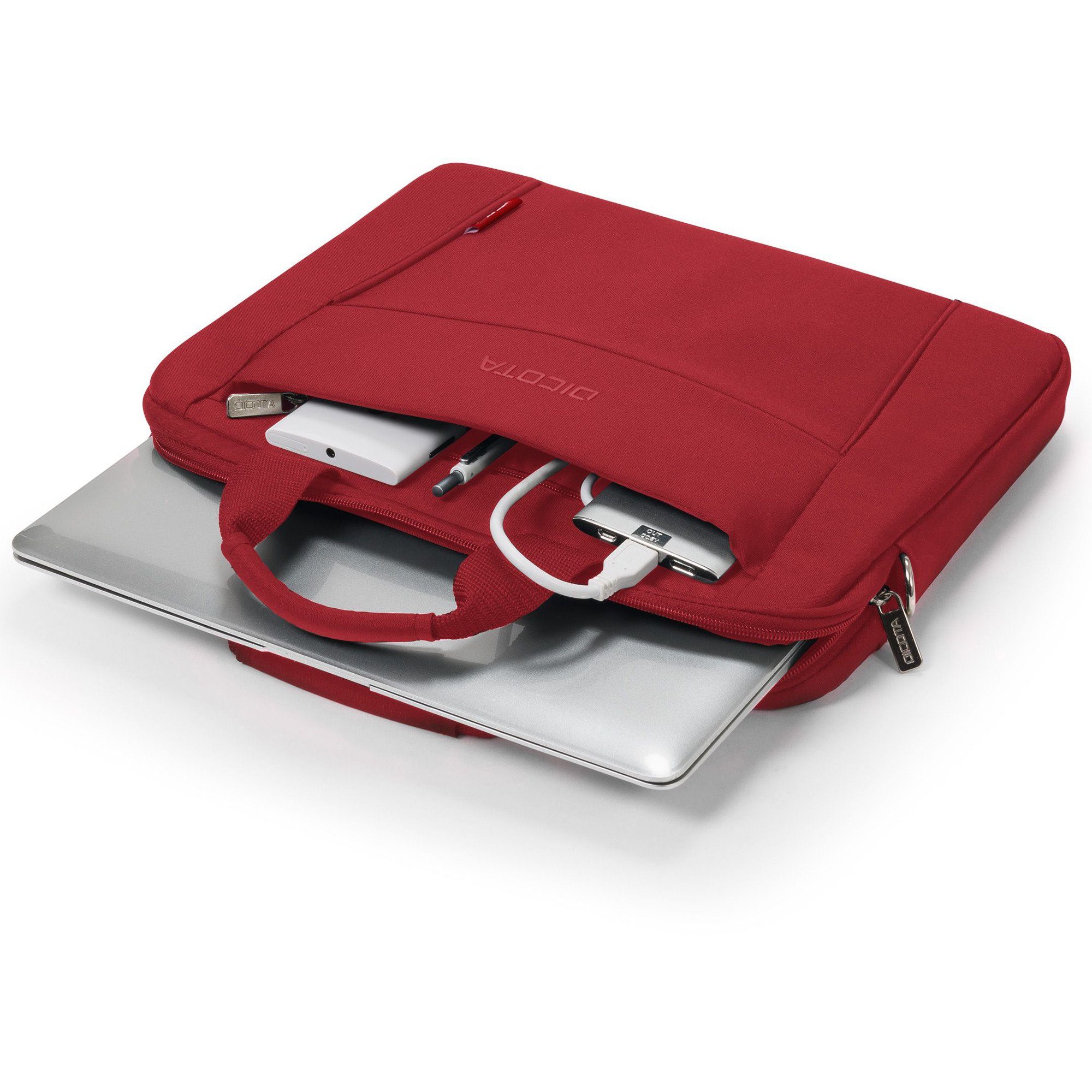 35,8 Notebooktasche, cm Eco Laptoptasche Slim DICOTA BASE, (bis DICOTA