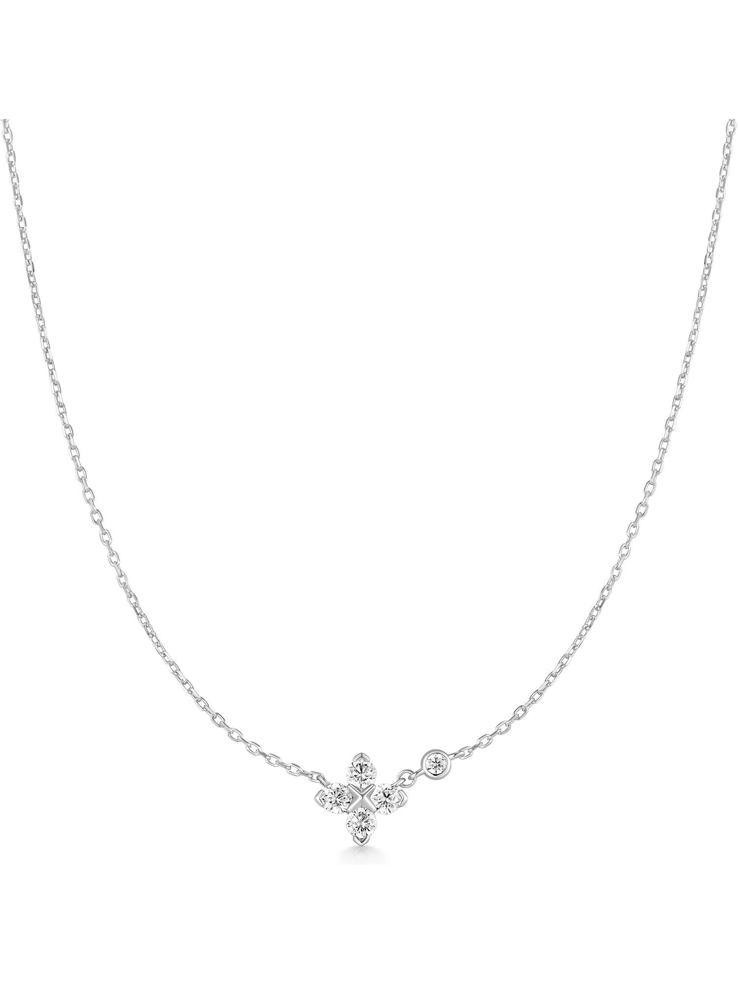 Ania Haie Collier Ania Haie Damen-Kette 925er Silber 5 Zirkonia