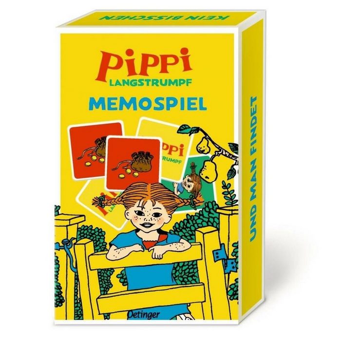 Oetinger Spiel Pippi Langstrumpf Memospiel