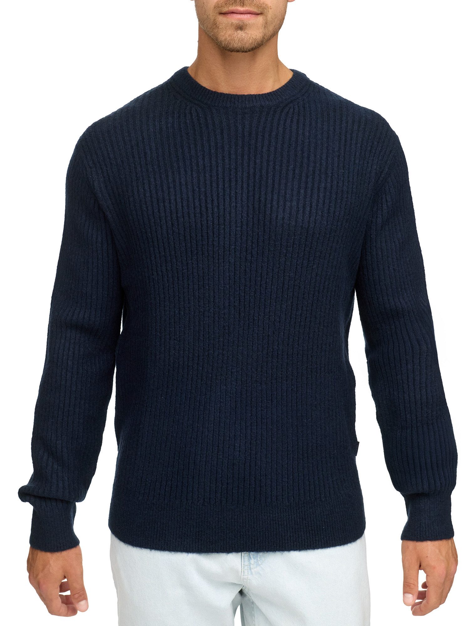 Indicode Rundhalspullover INBertram O-neck günstig online kaufen