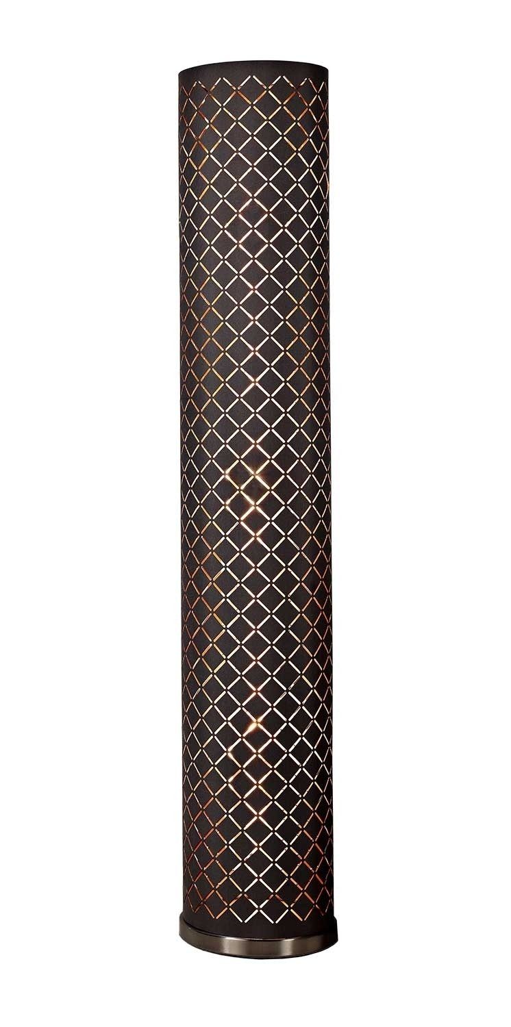 casa NOVA Stehlampe Stehleuchte CHARMING, 2-flammig, H 110 cm, Braun, ohne Leuchtmittel