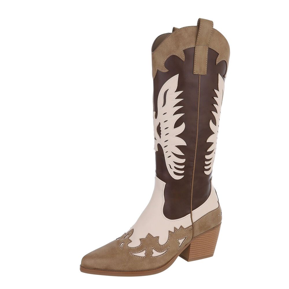 Ital-Design Damen Cowboyboots Western Westernstiefel (87124746) günstig online kaufen