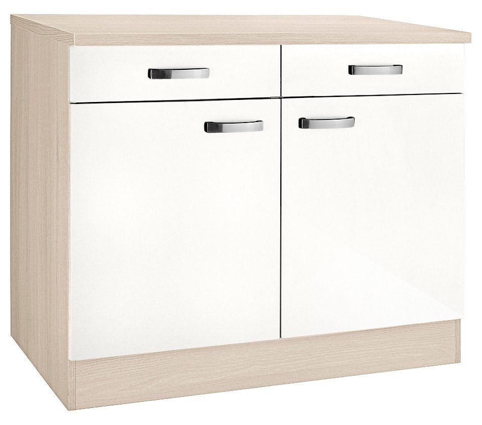 OPTIFIT Unterschrank Faro, mit Metallgriffen, Breite 100 cm