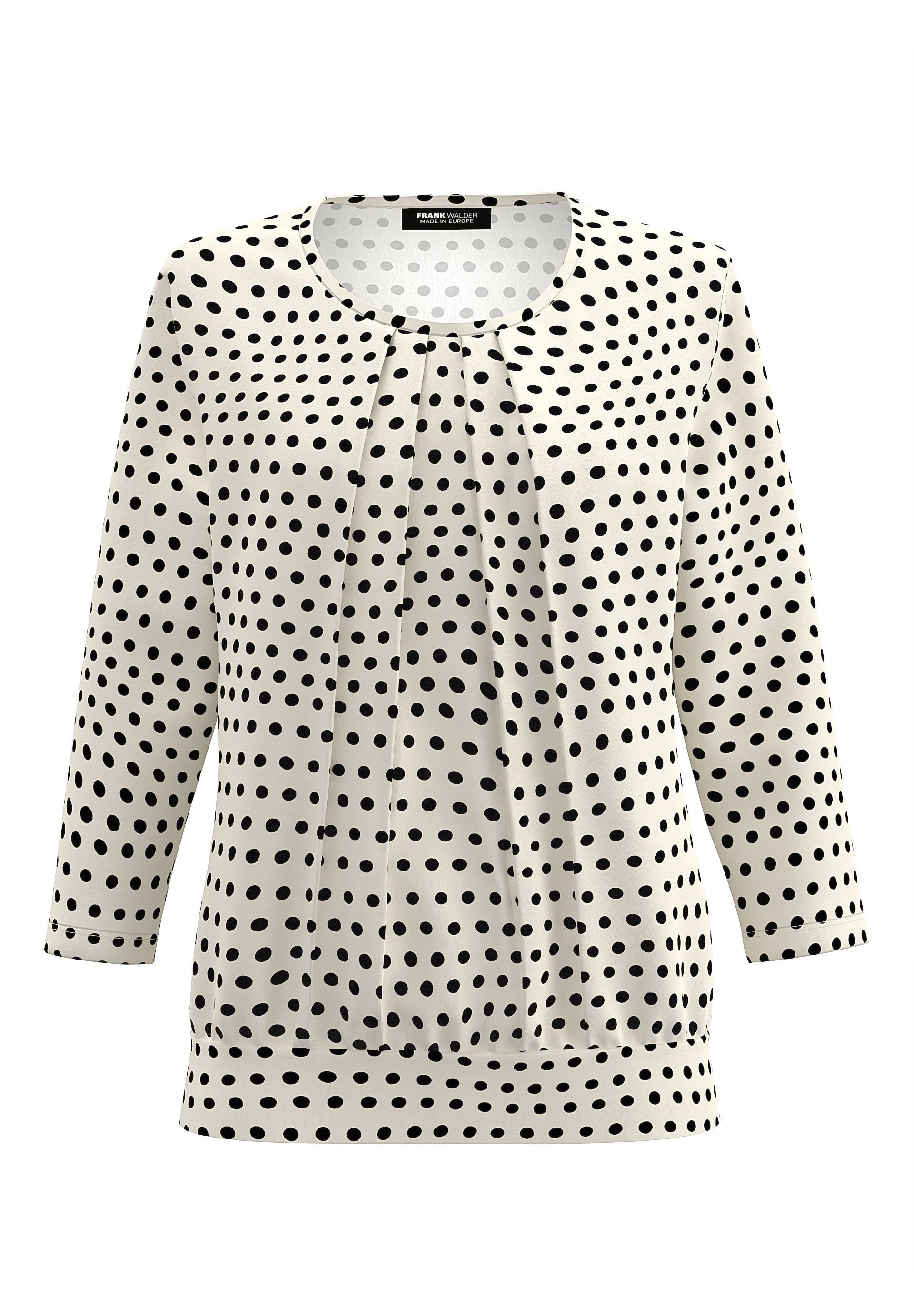 FRANK WALDER Blusenshirt mit Raffung