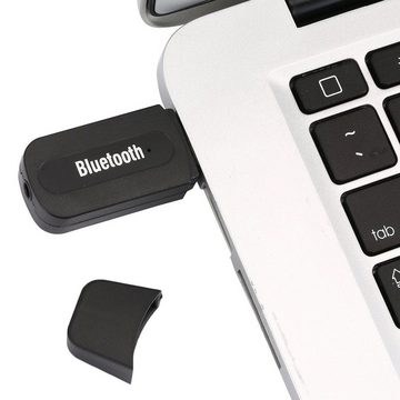 Retoo Bluetooth 2in1 Sender Empfänger Audio Transmitter Aux Wireless USB Bluetooth-Adapter, Signal Bluetooth, kabelloseWiedergabe der Musik