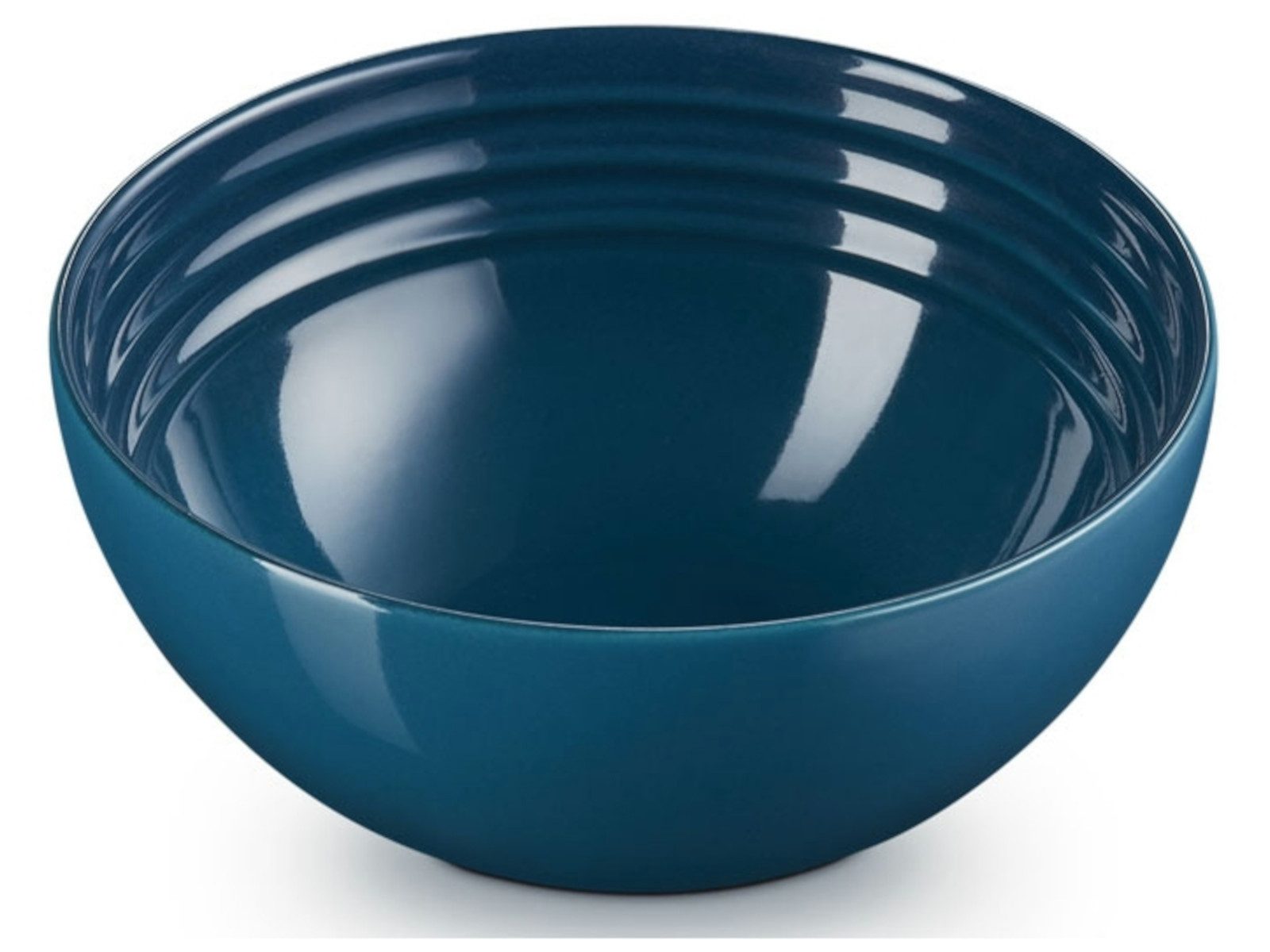 LE CREUSET Schale Creuset Snackschälchen deep teal 12 cm, Steinzeug emailliert, (Snackschalen)
