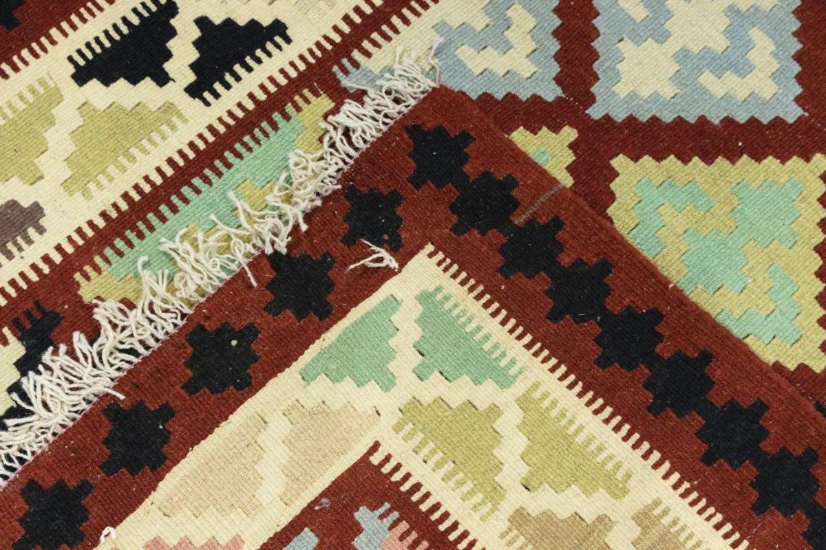 Orientteppich Kelim Orientteppich Handgewebter rechteckig, / Perserteppich, Trading, Fars mm Nain 4 Höhe: 104x145