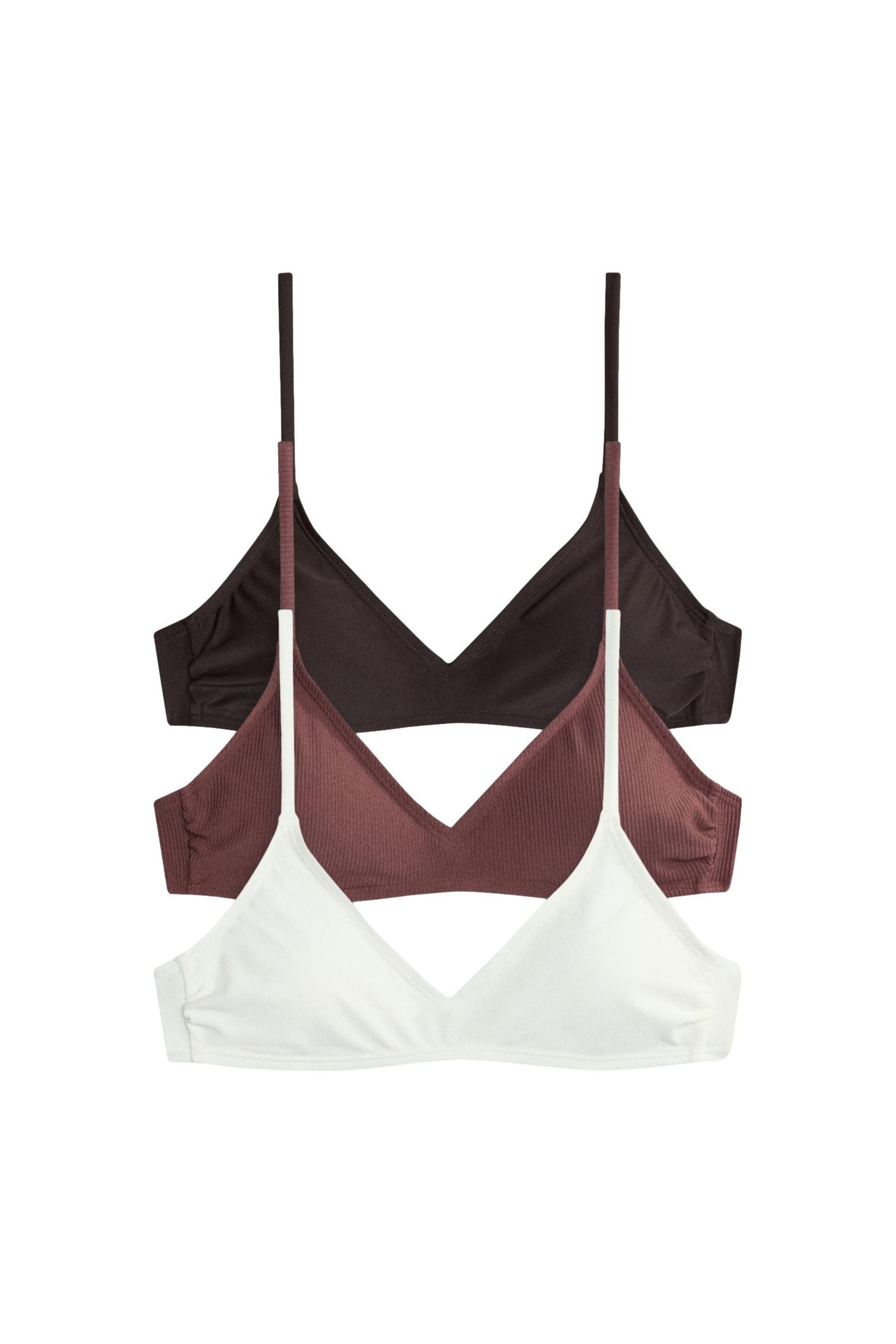 Triangel-Bikini-Top The Set Bikinioberteile Triangel, 3er-Pack