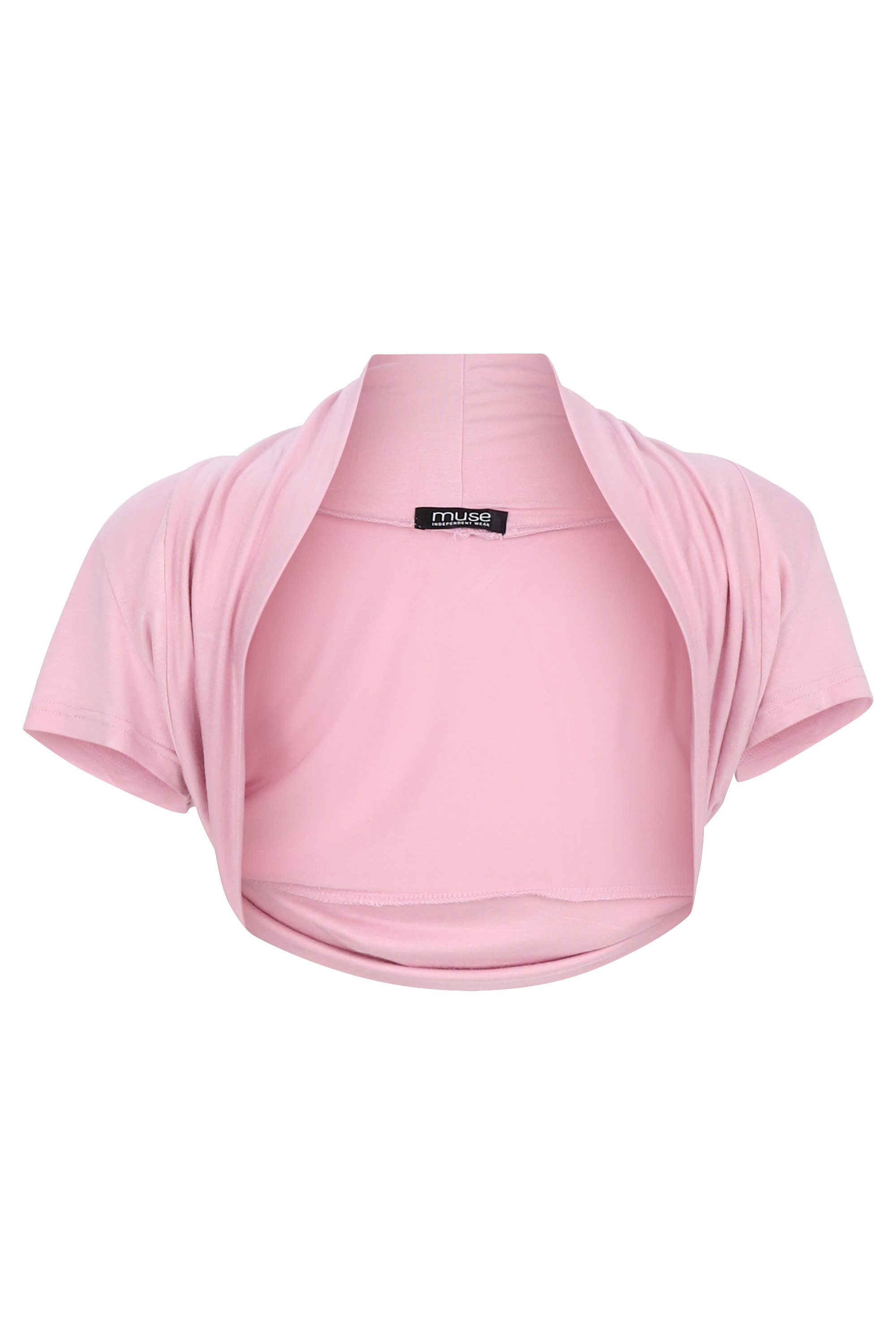 Easy Young Fashion Bolero Kurzarm Bolero 3009 Basic kurzarm Bolero günstig online kaufen