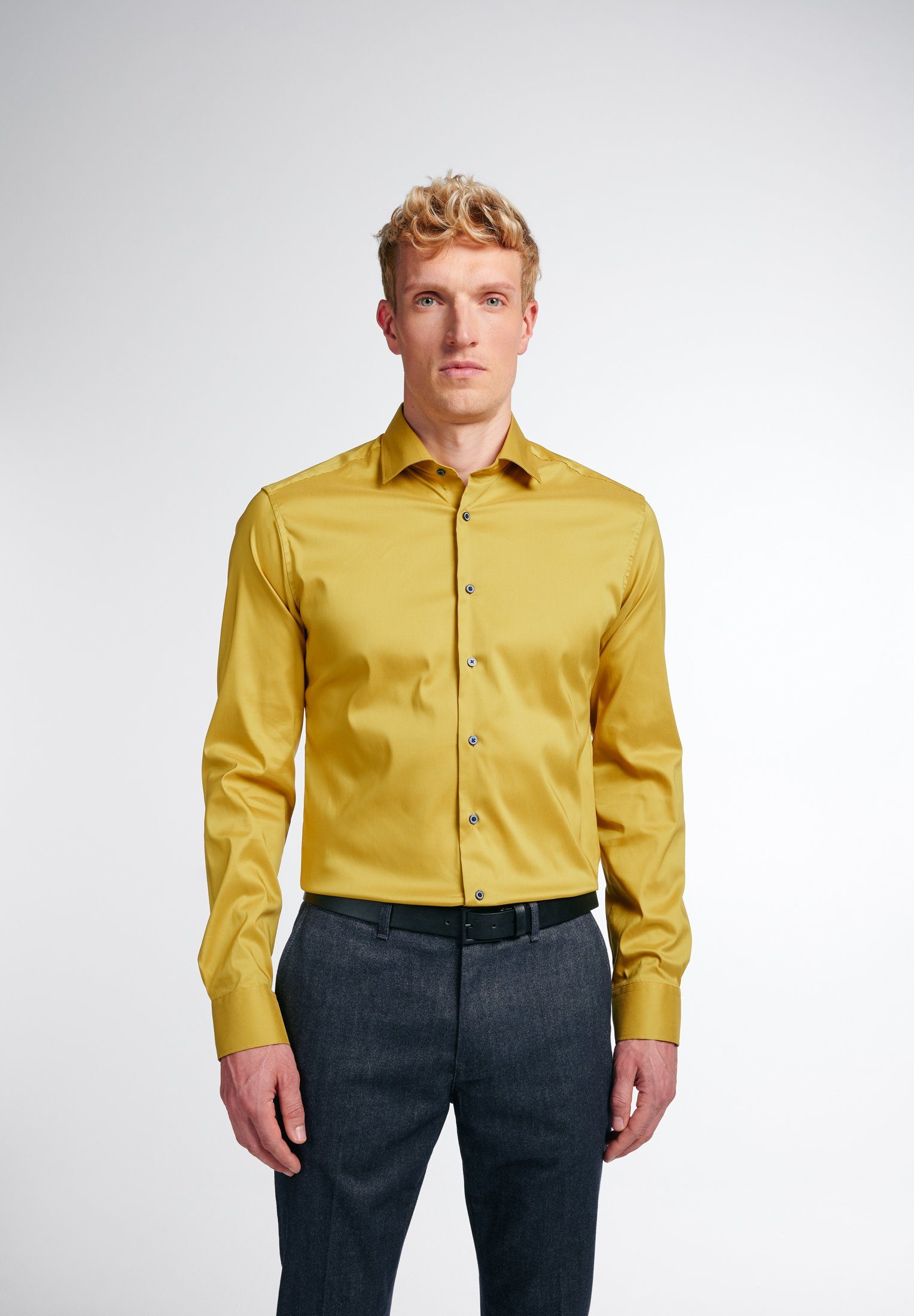 Eterna Langarmhemd SLIM FIT EASY IRON günstig online kaufen