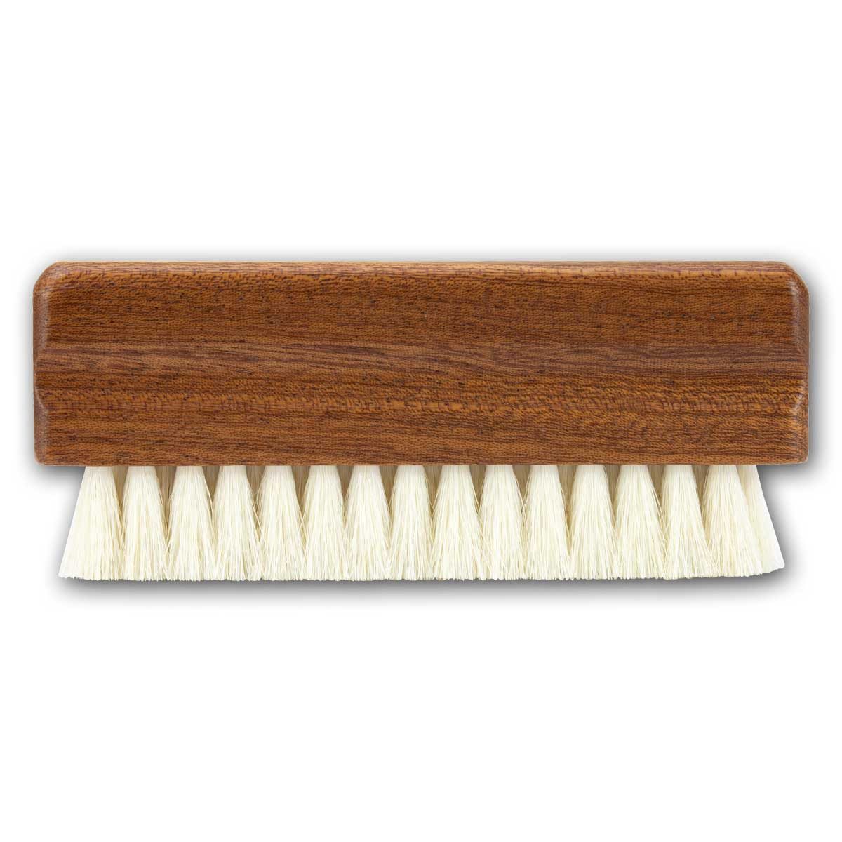 Dynavox Plattenspieler-Reinigungs-Set Vinyl-Bürste Ziegenhaar ZB110 Sapelliholz