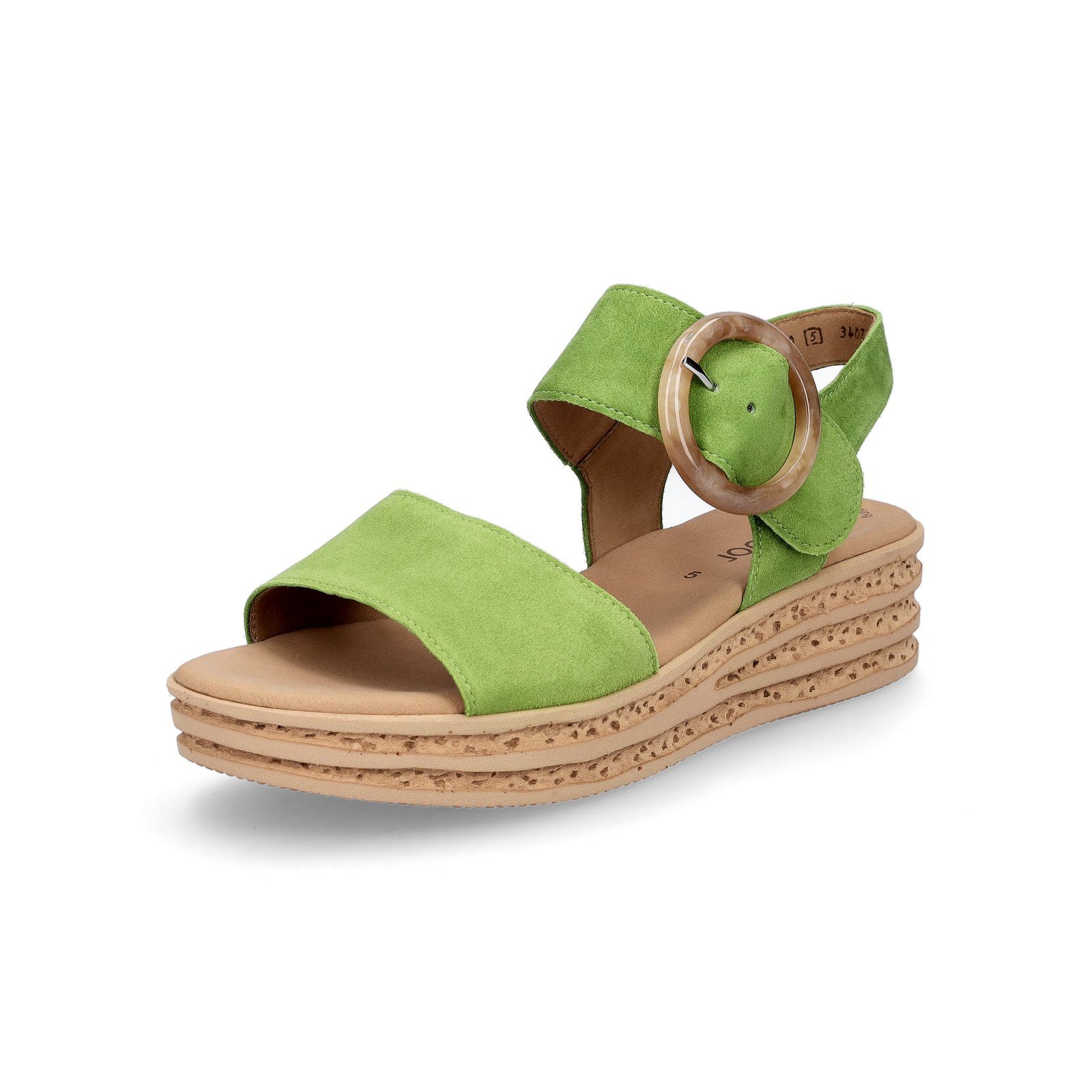 Gabor Gabor Damen Keil Sandalette hellgrün günstig online kaufen