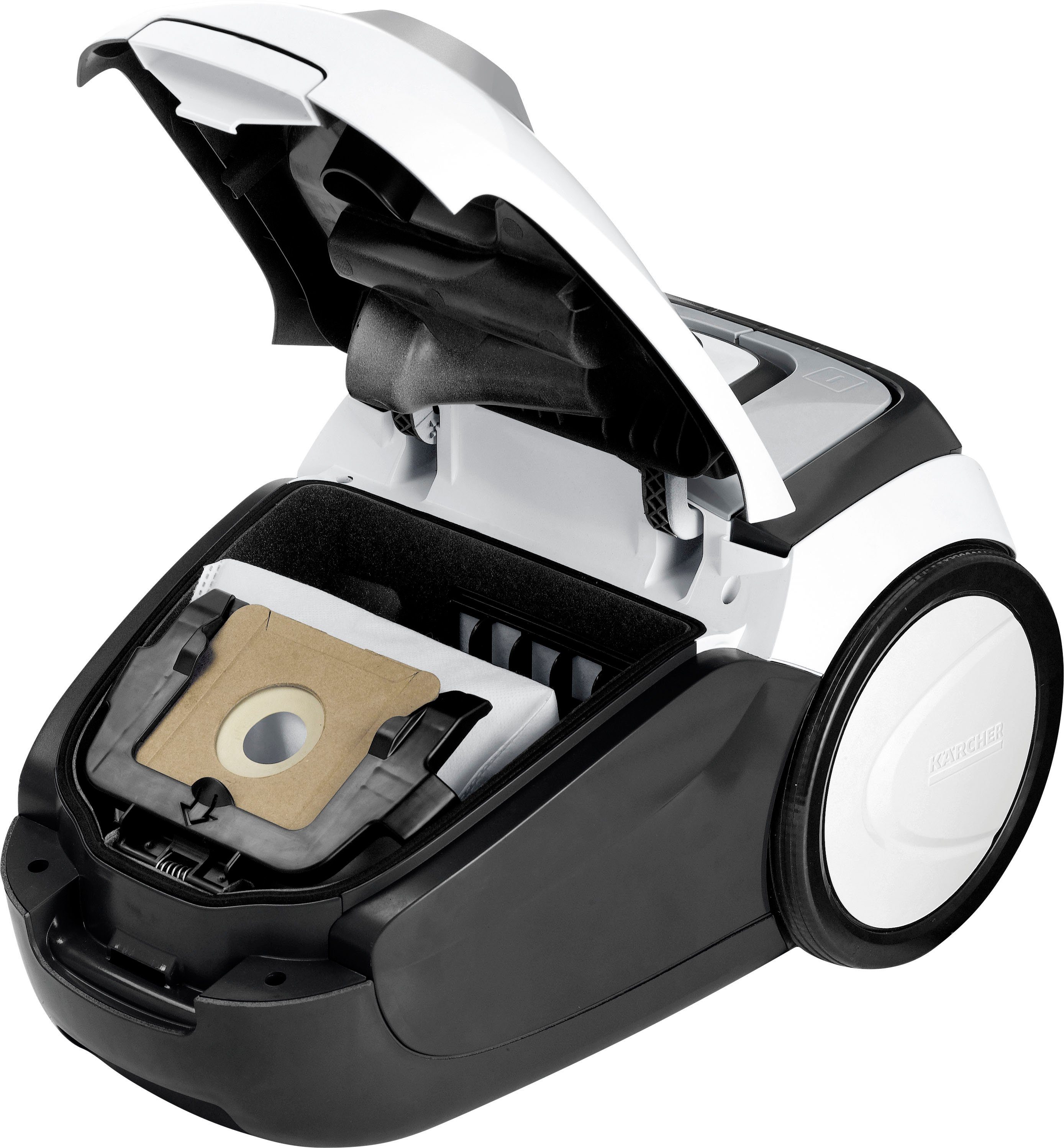 KÄRCHER Bodenstaubsauger VC 2, 700 W, mit Beutel, mit Beutel, Bodenstaubsauger mit Komfortausstattung, Hygienefilter