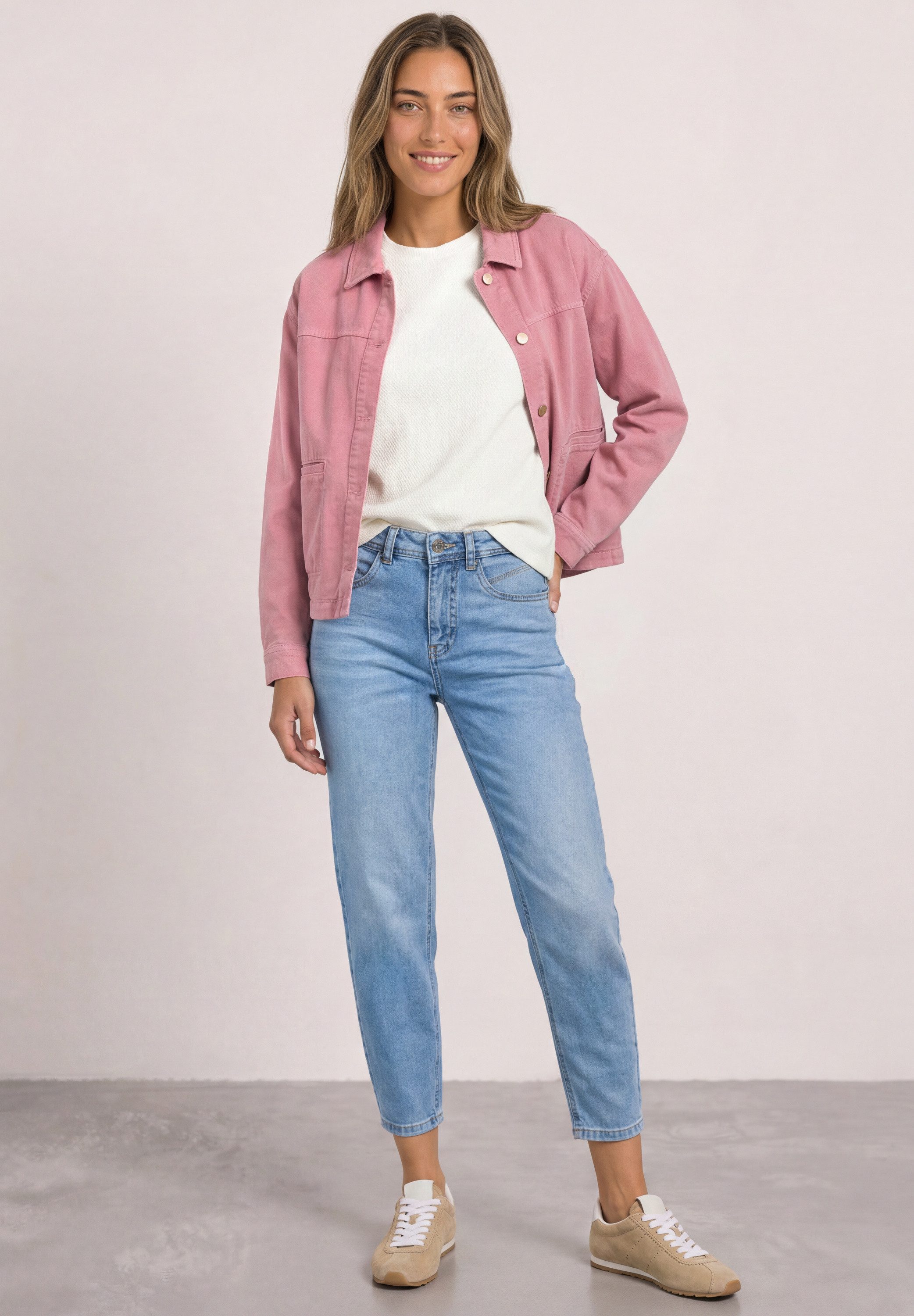 STREET ONE T-Shirt mit Rundhalsausschnitt – Bild 3 von 5