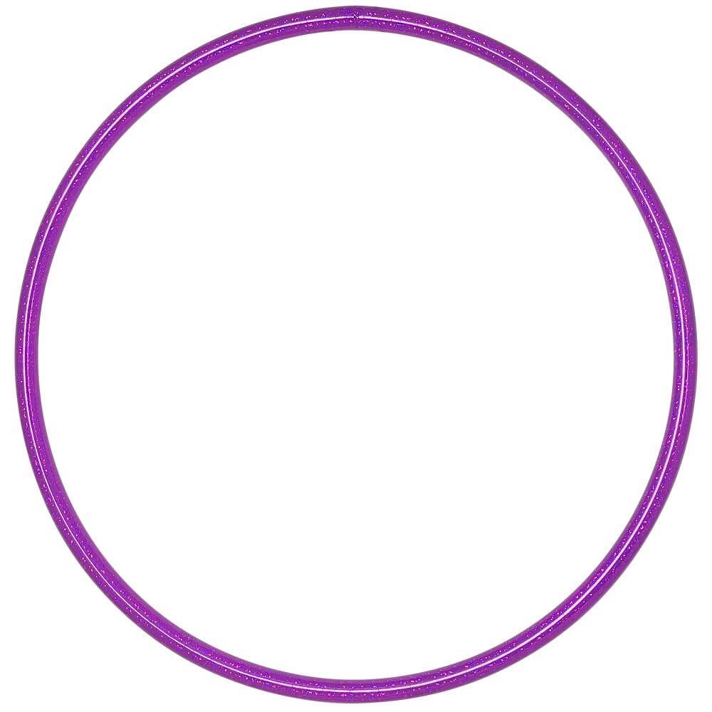 Hoopomania Hula-Hoop-Reifen Kinder Hula Hoop, Glitter Farben, Ø 80cm Violett Lila