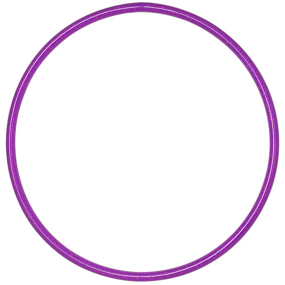 Hoopomania Hula-Hoop-Reifen Kinder Hula Hoop, Glitter Farben, Ø 60cm Violett