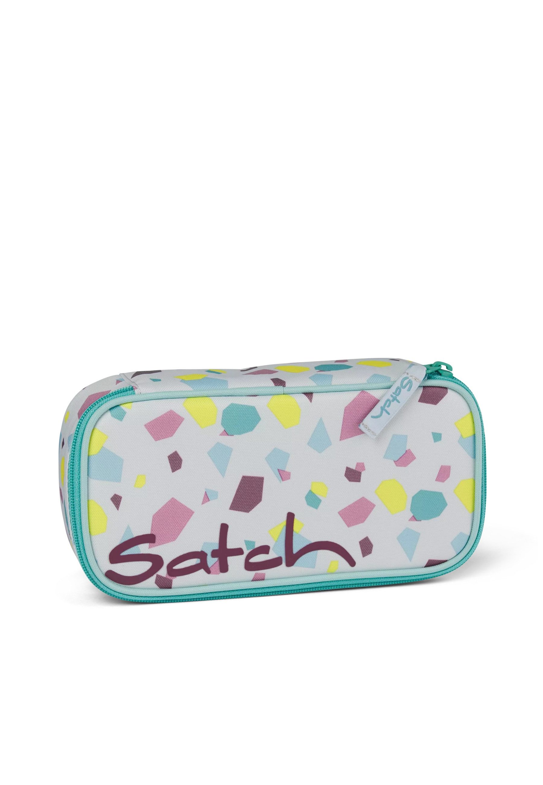 Satch Federmäppchen Schlamperbox ., (2-tlg), inklusive Geodreieck und Stundenplan