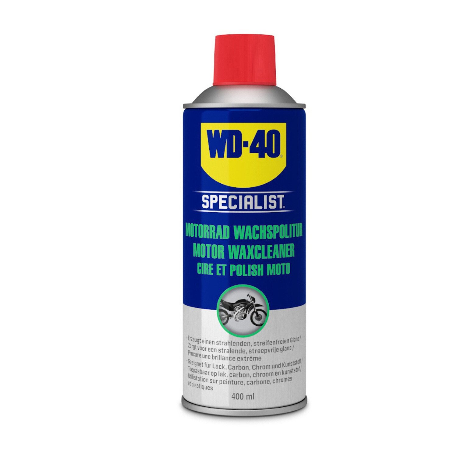 WD-40 Silikonöl Specialist Motorrad Wachspolitur 400ml