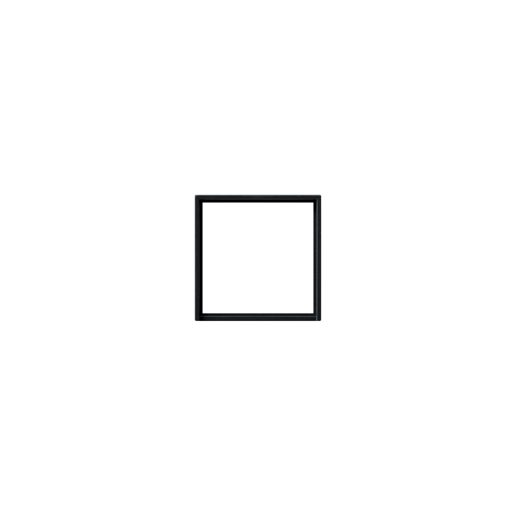 GIRA Abdeckplatte Gira Adapterrahmen sw quadr.50x50mm 0282005