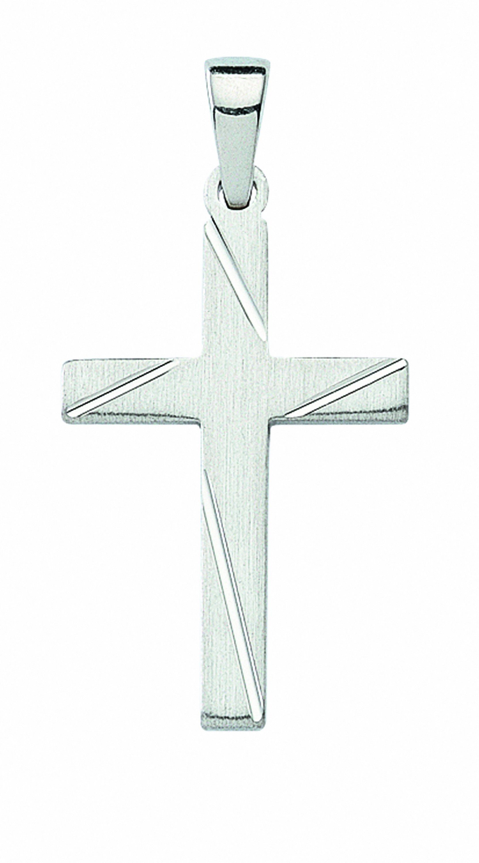 Kette mit Anhänger Damen & Herren 925 Silber Kreuz Anhänger