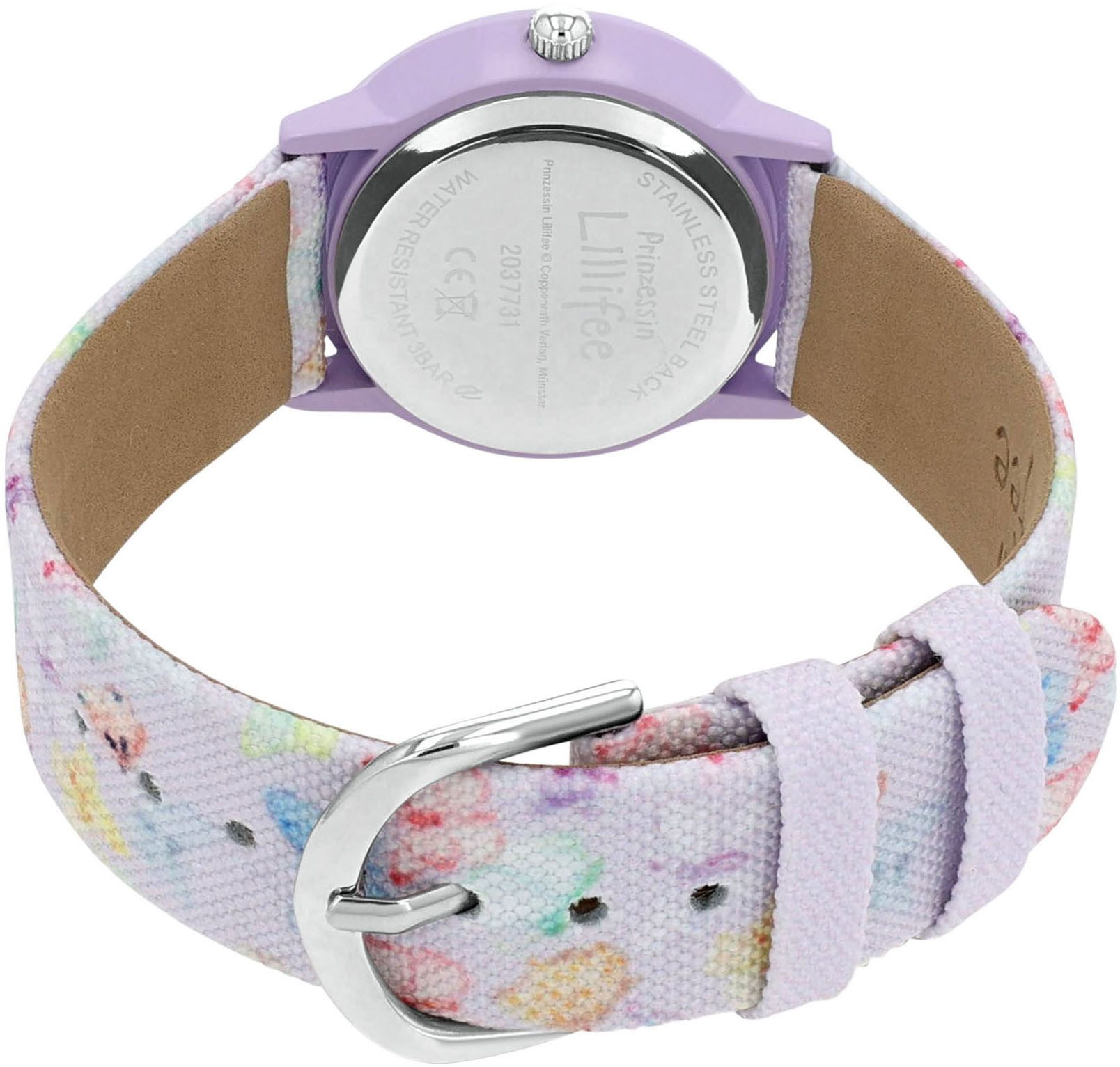 Prinzessin Lillifee Quarzuhr 2037731, Armbanduhr, Kinderuhr, Mädchenuhr, ideal auch als Geschenk