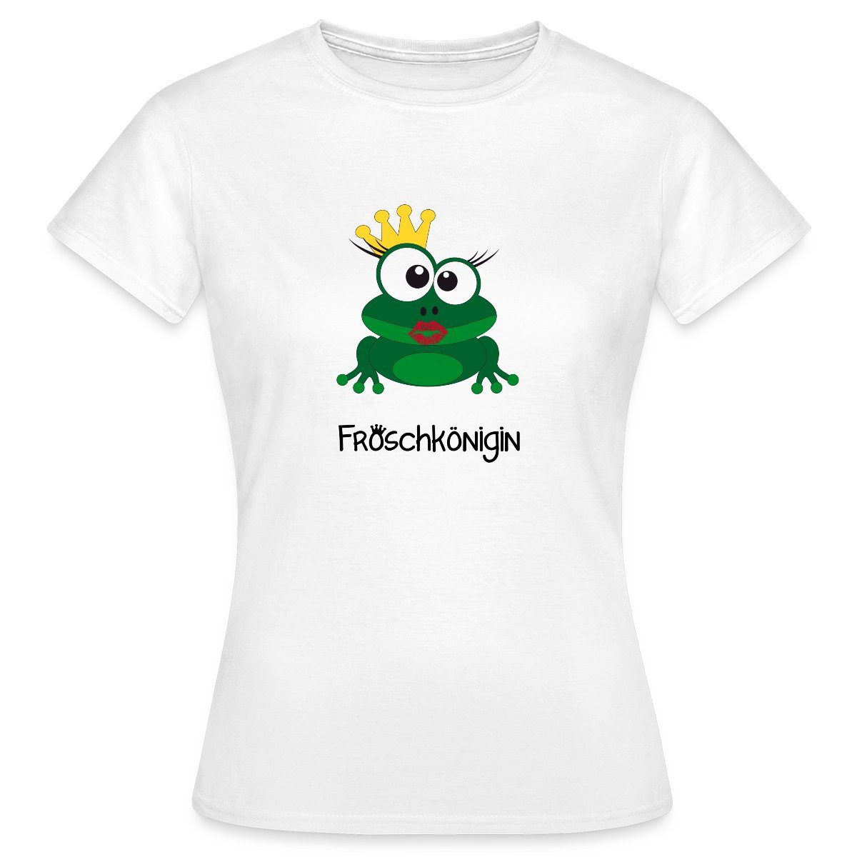 Spreadshirt T-Shirt Froschkönigin Kostüm Märchen Frauen T-Shirt (1-tlg) günstig online kaufen