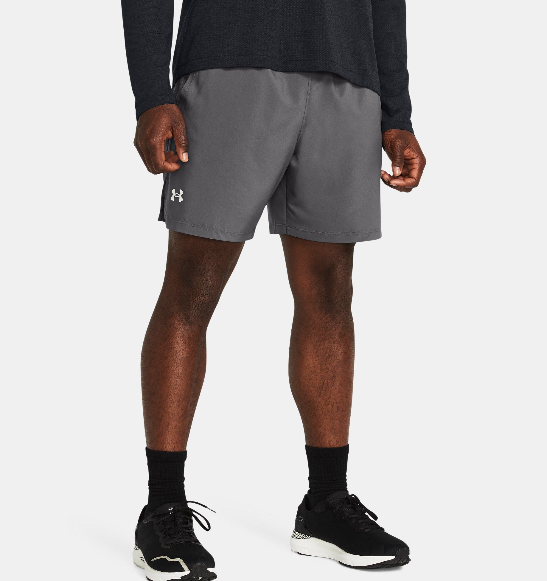 Under Armour® Laufshorts UA LAUNCH 7 SHORTS für Sport, leichtes Material, reflektierende Details, atmungsaktiv