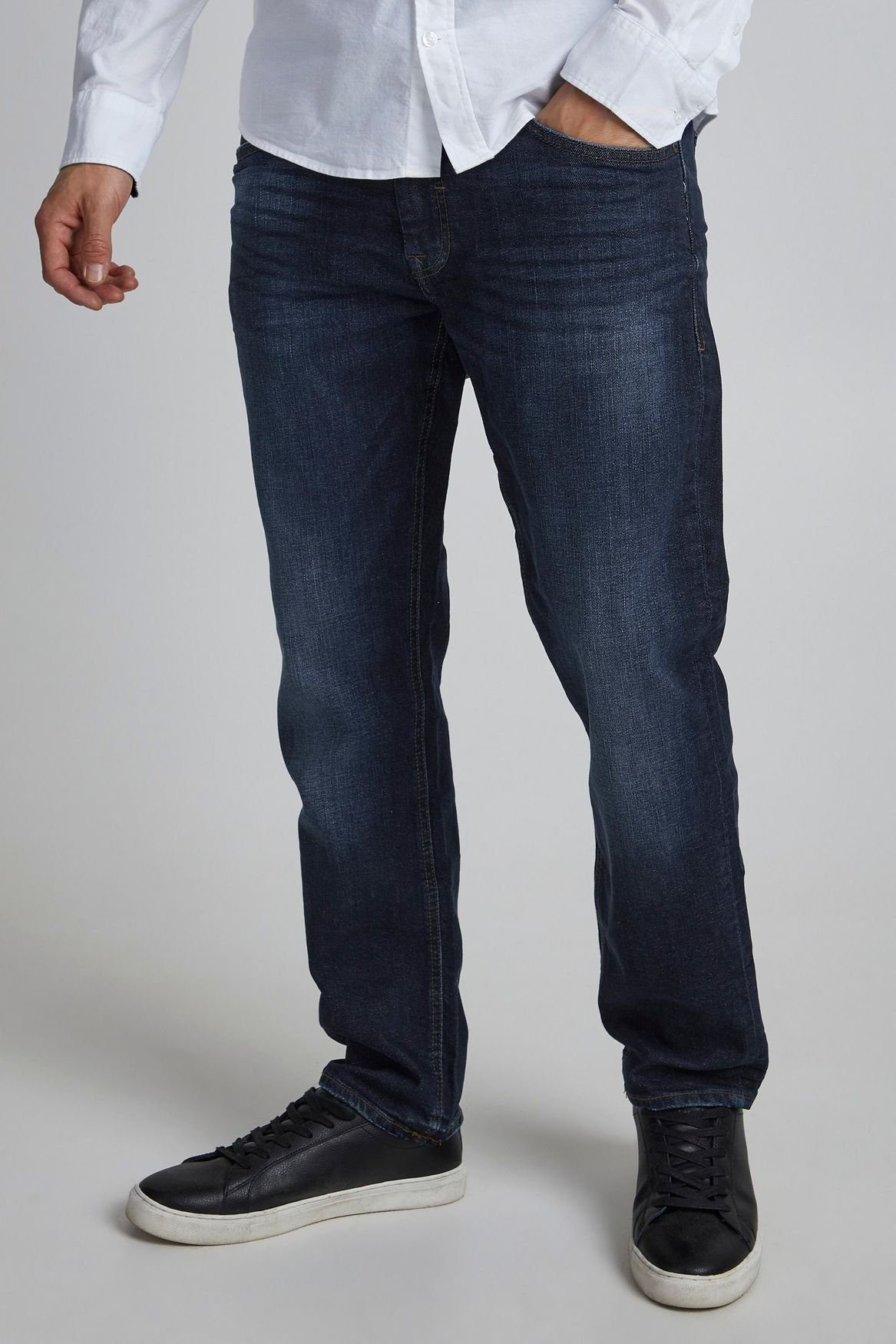 Blend Regular-fit-Jeans Regular Fit Jeans BLIZZARD in 4590 Hose Denim Stoned Basic Washed Blau