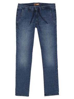 emilio adani Slim-fit-Jeans Jeans mit Tunnelzug