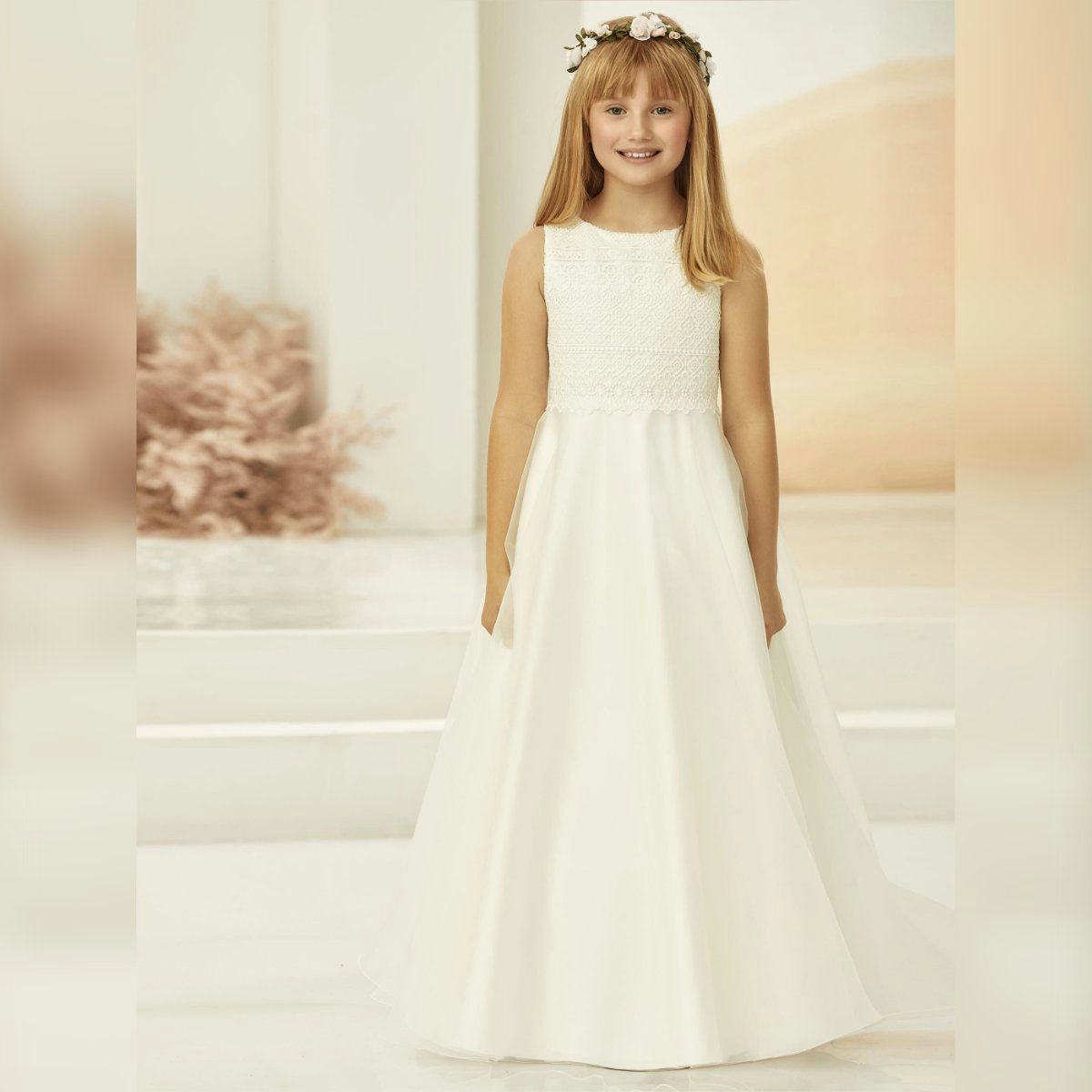 Bride Now! Partykleid Blumenmädchenkleid Kommunionkleid ME2500