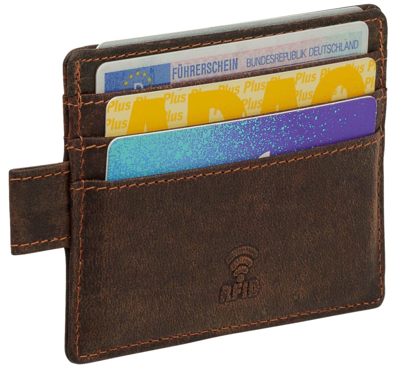 Kartenetui RFID Kreditkarten, Schutz flach, für Ven Tomy 6