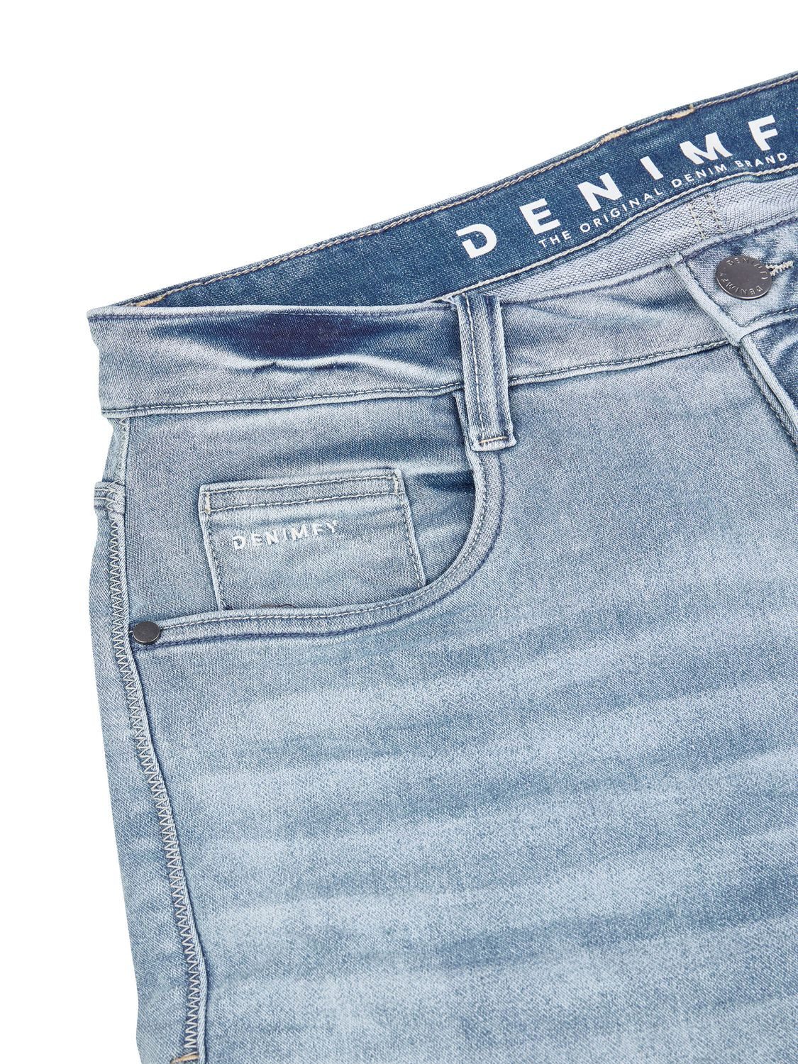 DENIMFY Jeansshorts Herren Shorts DFAri Regular Fit Bermudashorts mit Stretch – Bild 3 von 4