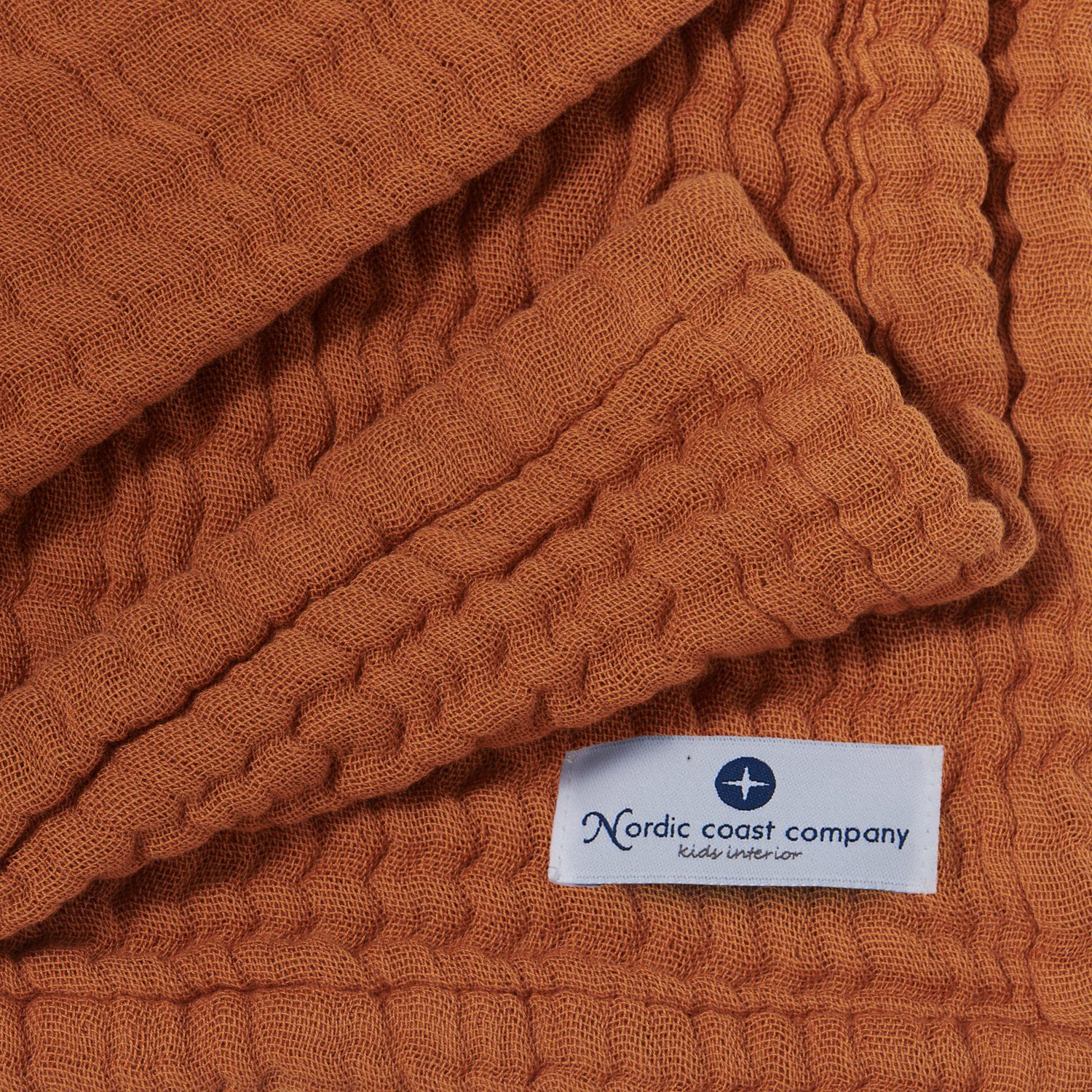 Babydecke Babydecke Musselin Kuscheldecke Puckdecke Baby & Neugeborene, Nordic Coast Company, Sommerdecke, Puck-u. Stilltuch, Einschlagdecke, Baumwolle atmungsaktiv