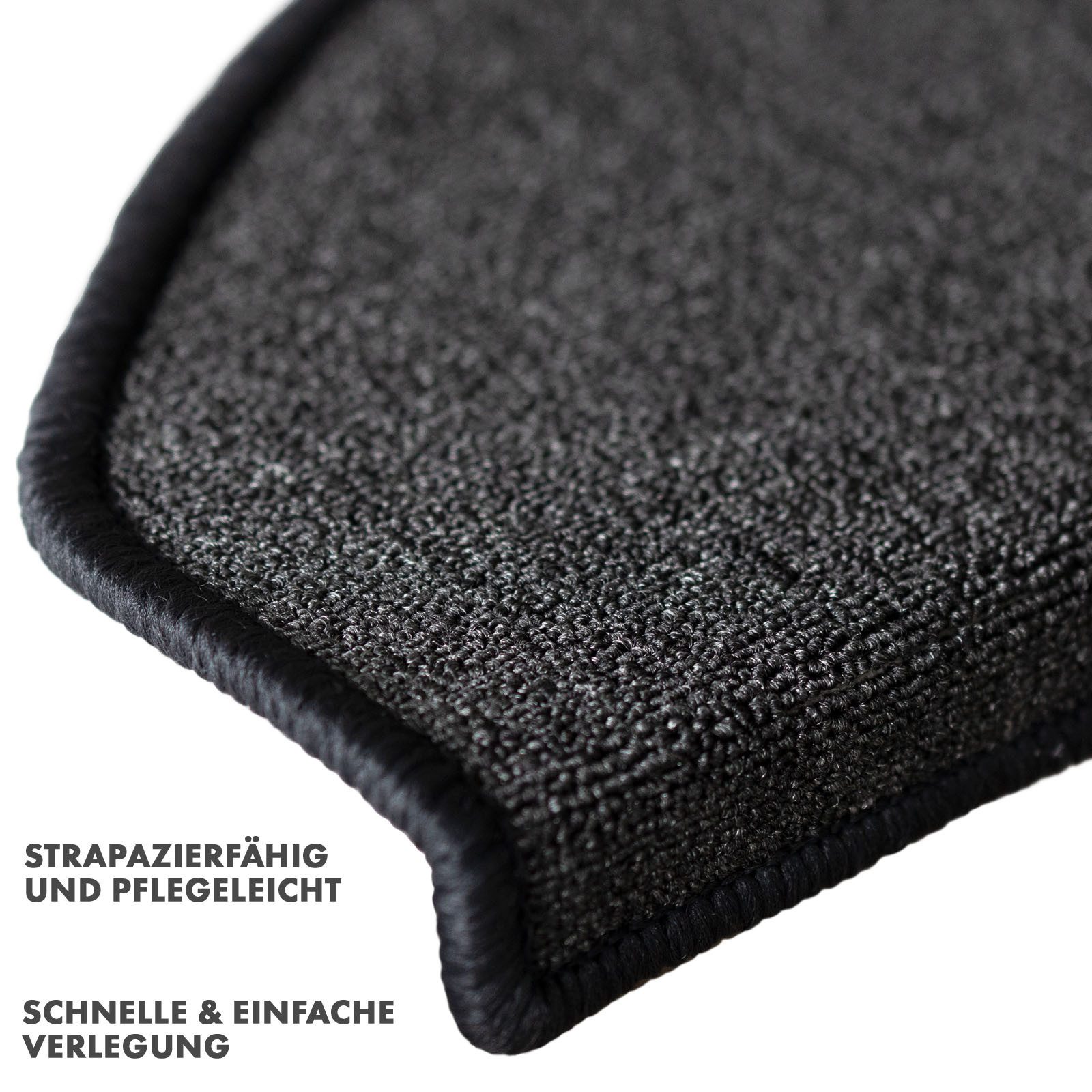 Floordirekt Stufenmatte London Pro, Im modernen Design, Halbrund, Rutschhemmende Oberfläche – Bild 4 von 5